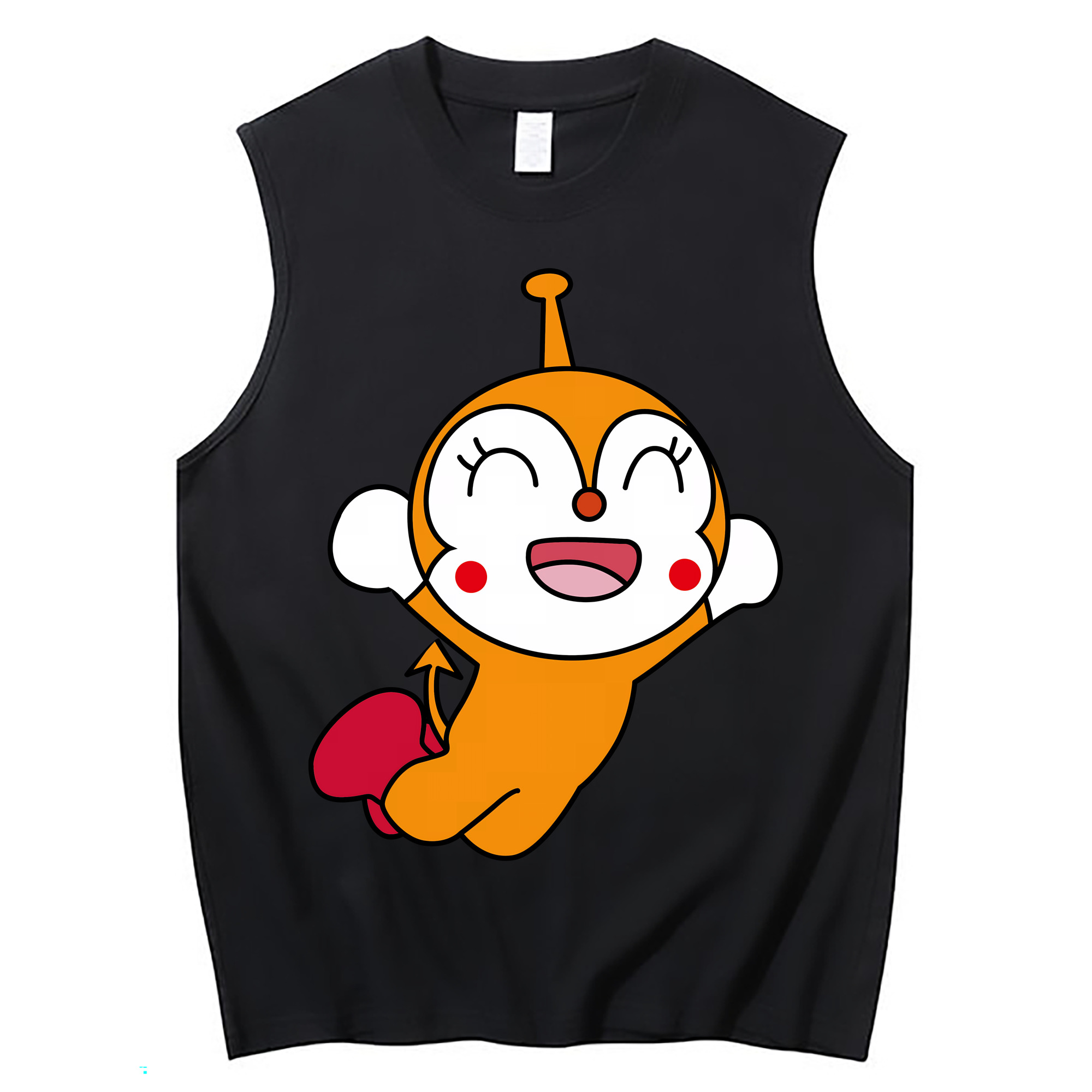 （画像用） アンパンマン Anpanman コットン100％タンクトップ（フロントプリント）