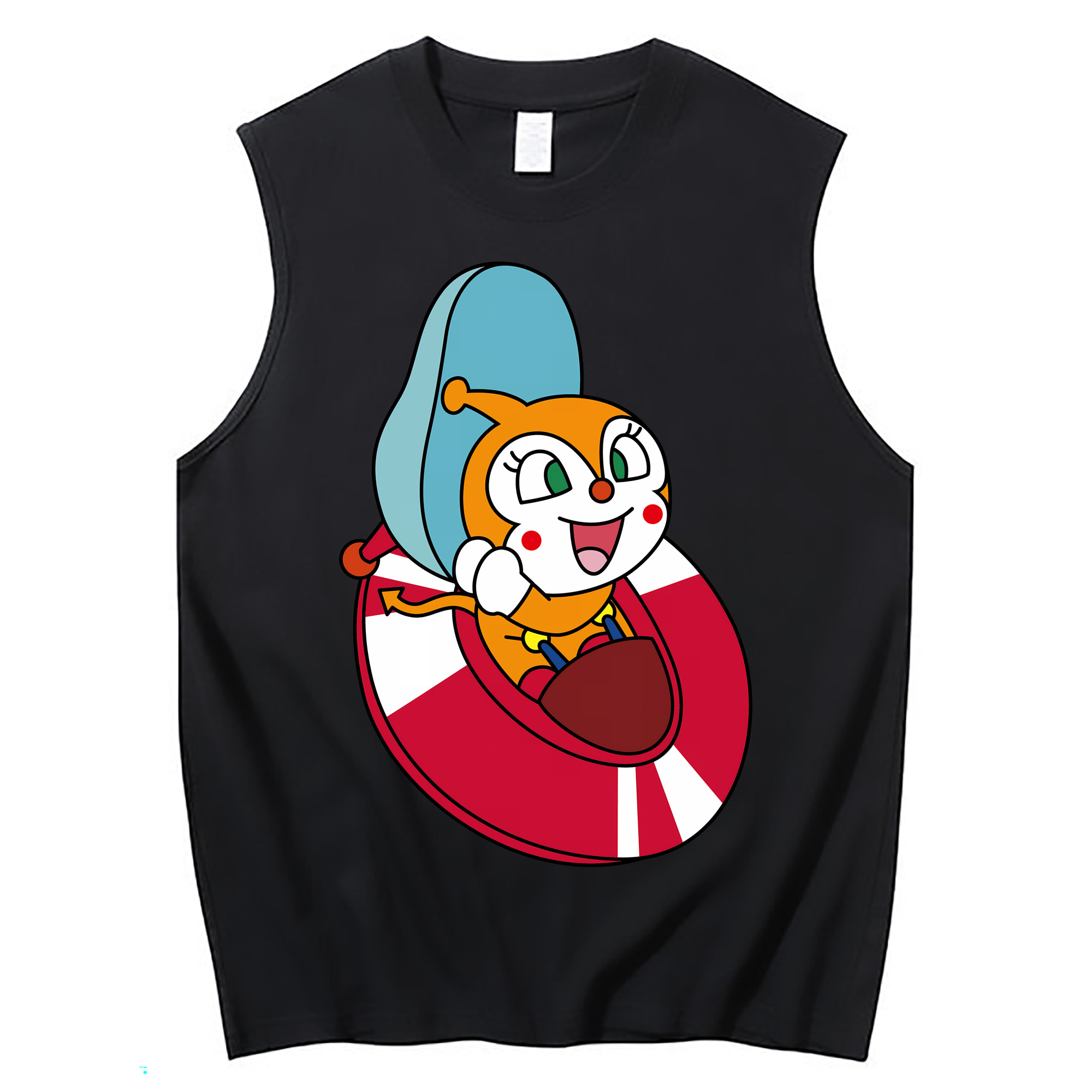 （画像用） アンパンマン Anpanman コットン100％タンクトップ（フロントプリント）