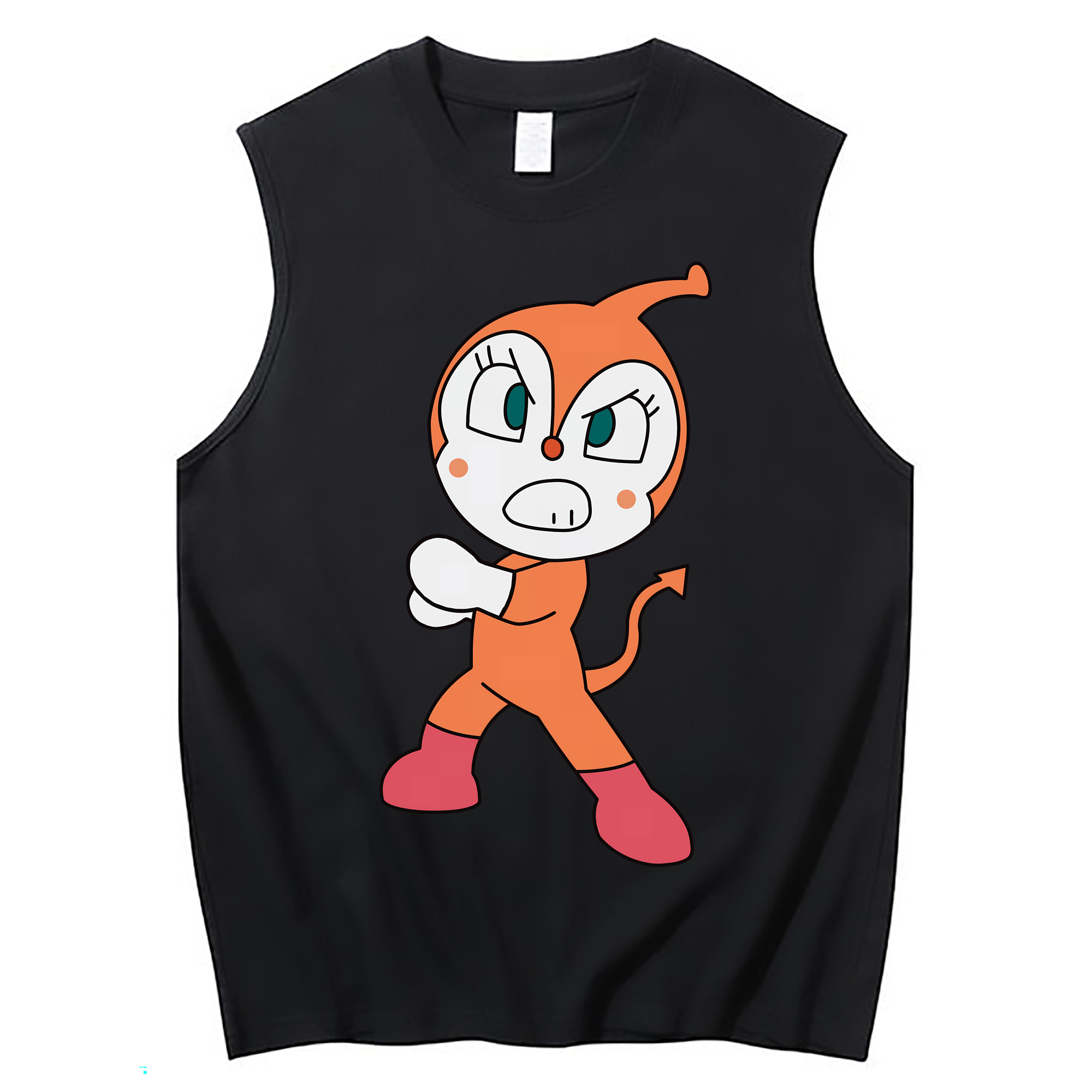 （画像用） アンパンマン Anpanman コットン100％タンクトップ（フロントプリント）