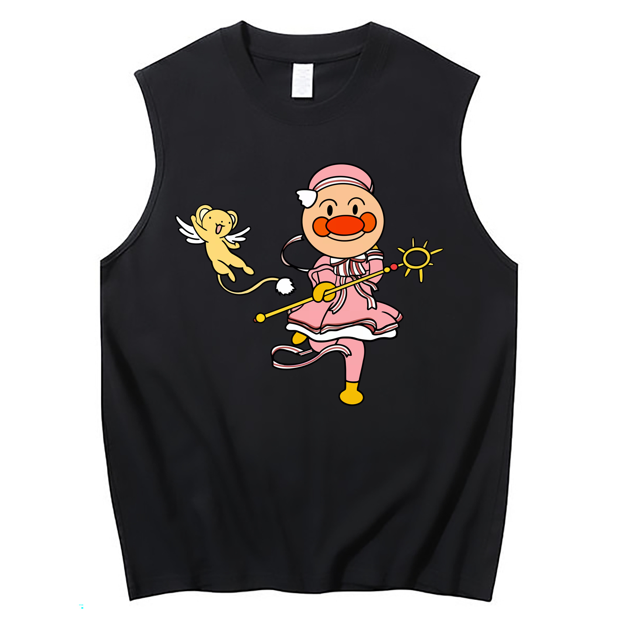 （画像用） アンパンマン Anpanman コットン100％タンクトップ（フロントプリント）