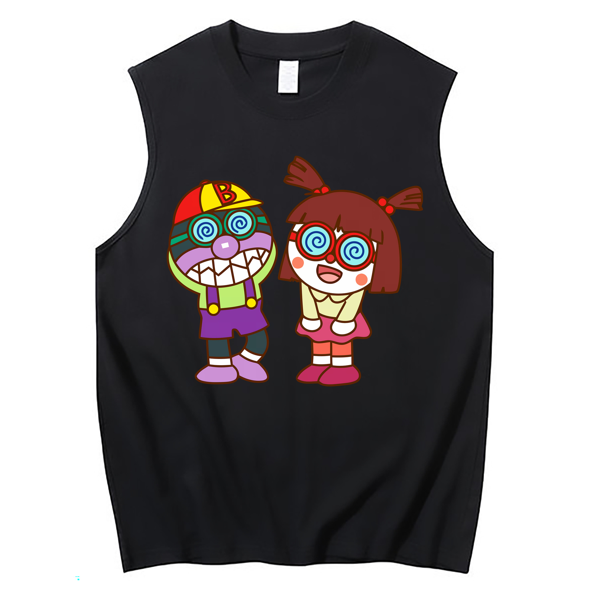 （画像用） アンパンマン Anpanman コットン100％タンクトップ（フロントプリント）