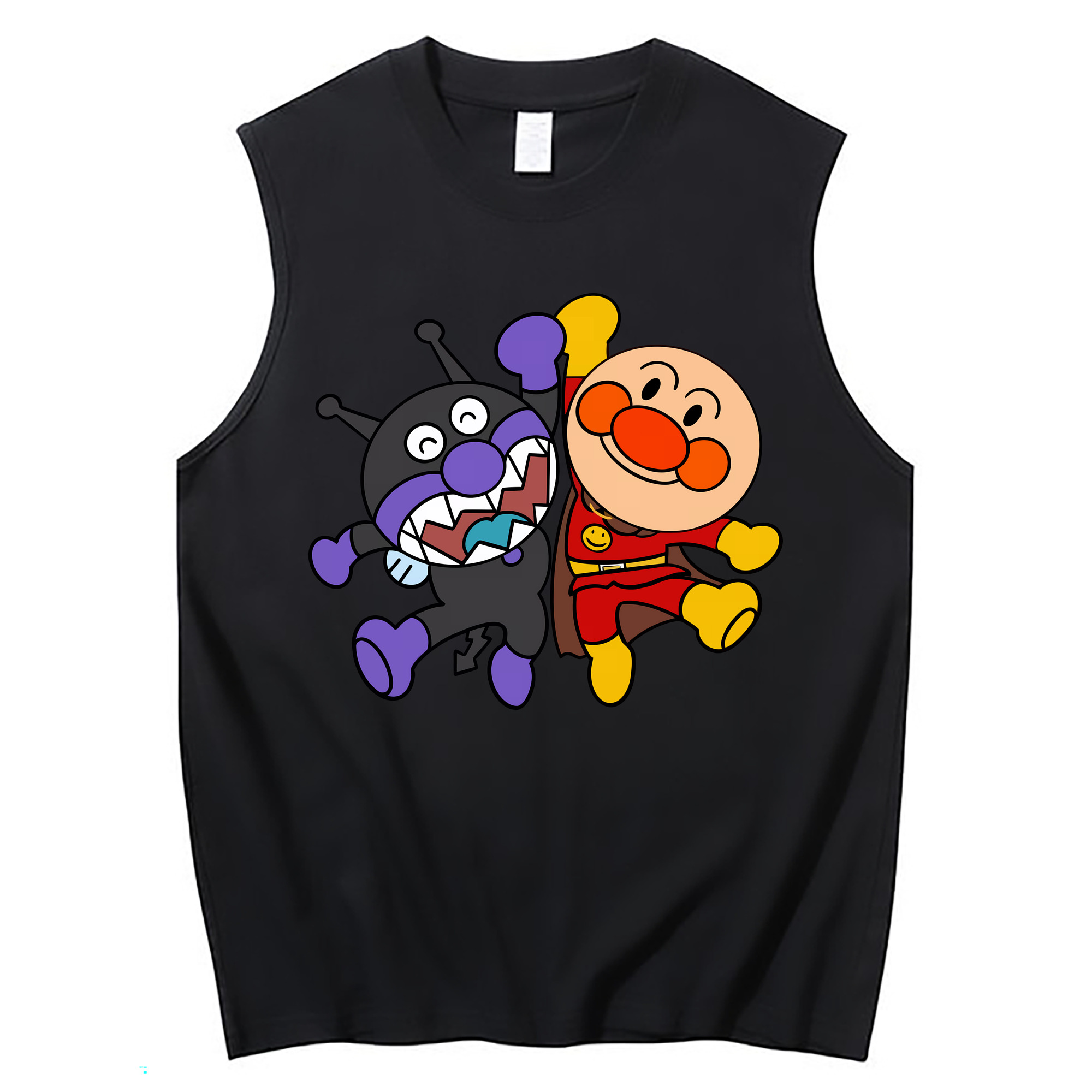 （画像用） アンパンマン Anpanman コットン100％タンクトップ（フロントプリント）