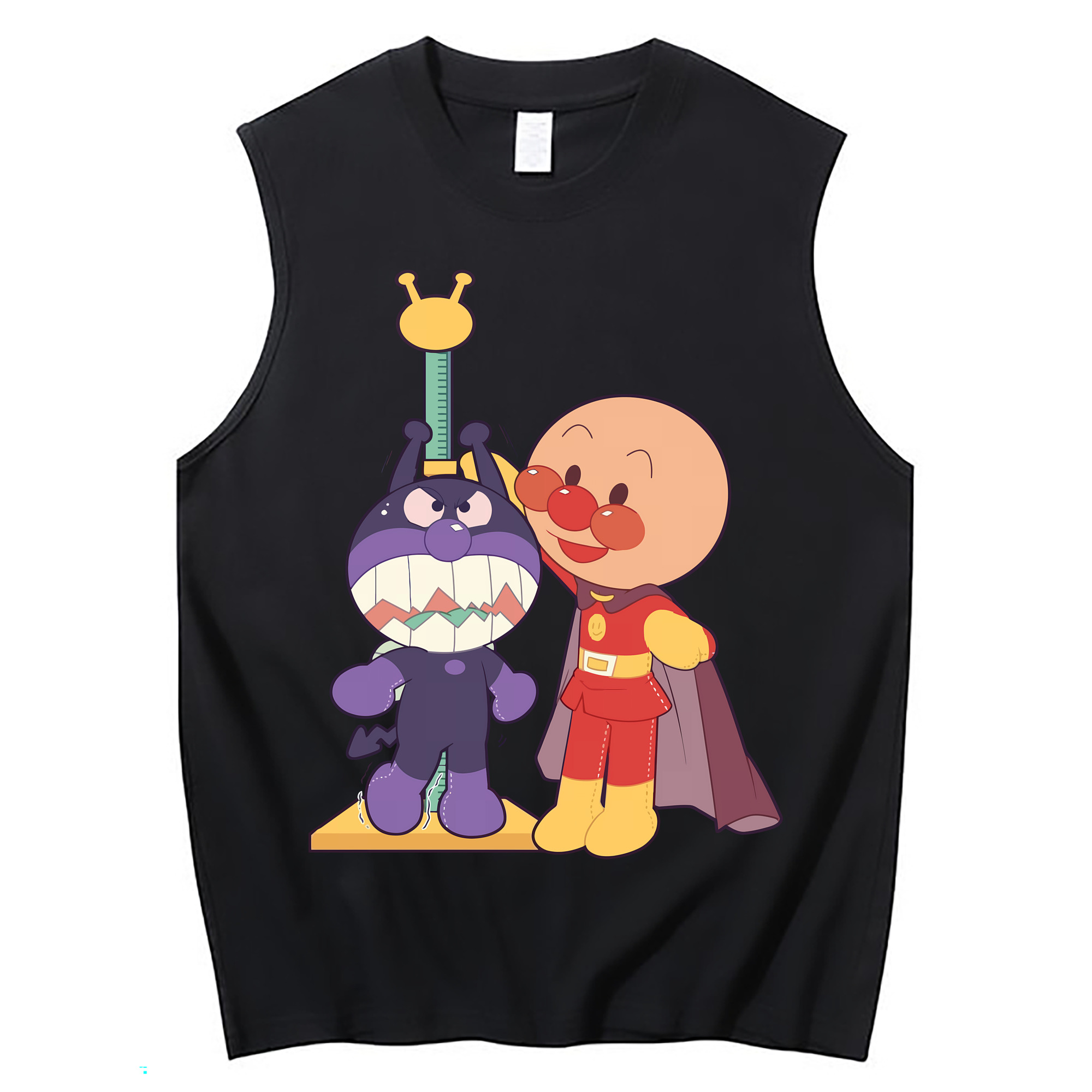 （画像用） アンパンマン Anpanman コットン100％タンクトップ（フロントプリント）