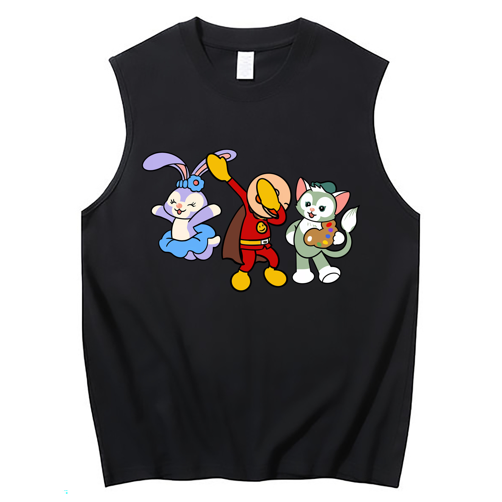 （画像用） アンパンマン Anpanman コットン100％タンクトップ（フロントプリント）