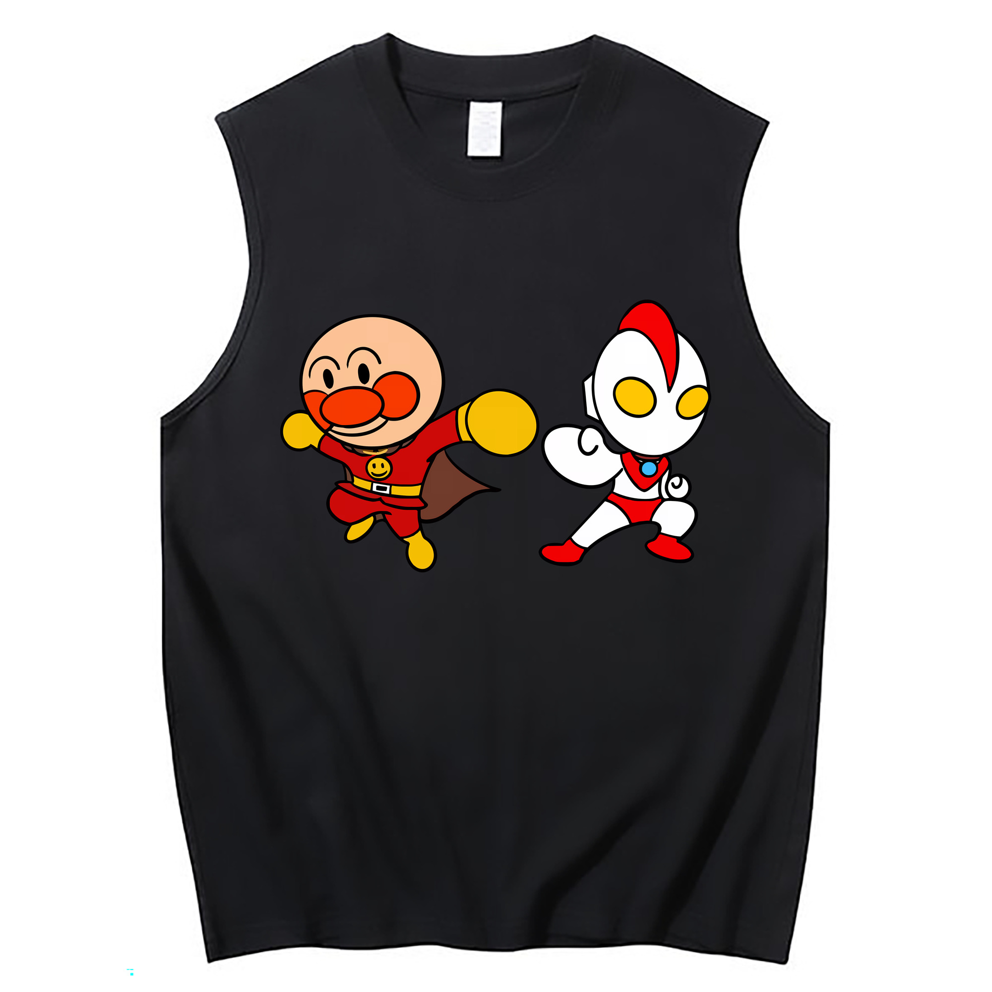 （画像用） アンパンマン Anpanman コットン100％タンクトップ（フロントプリント）