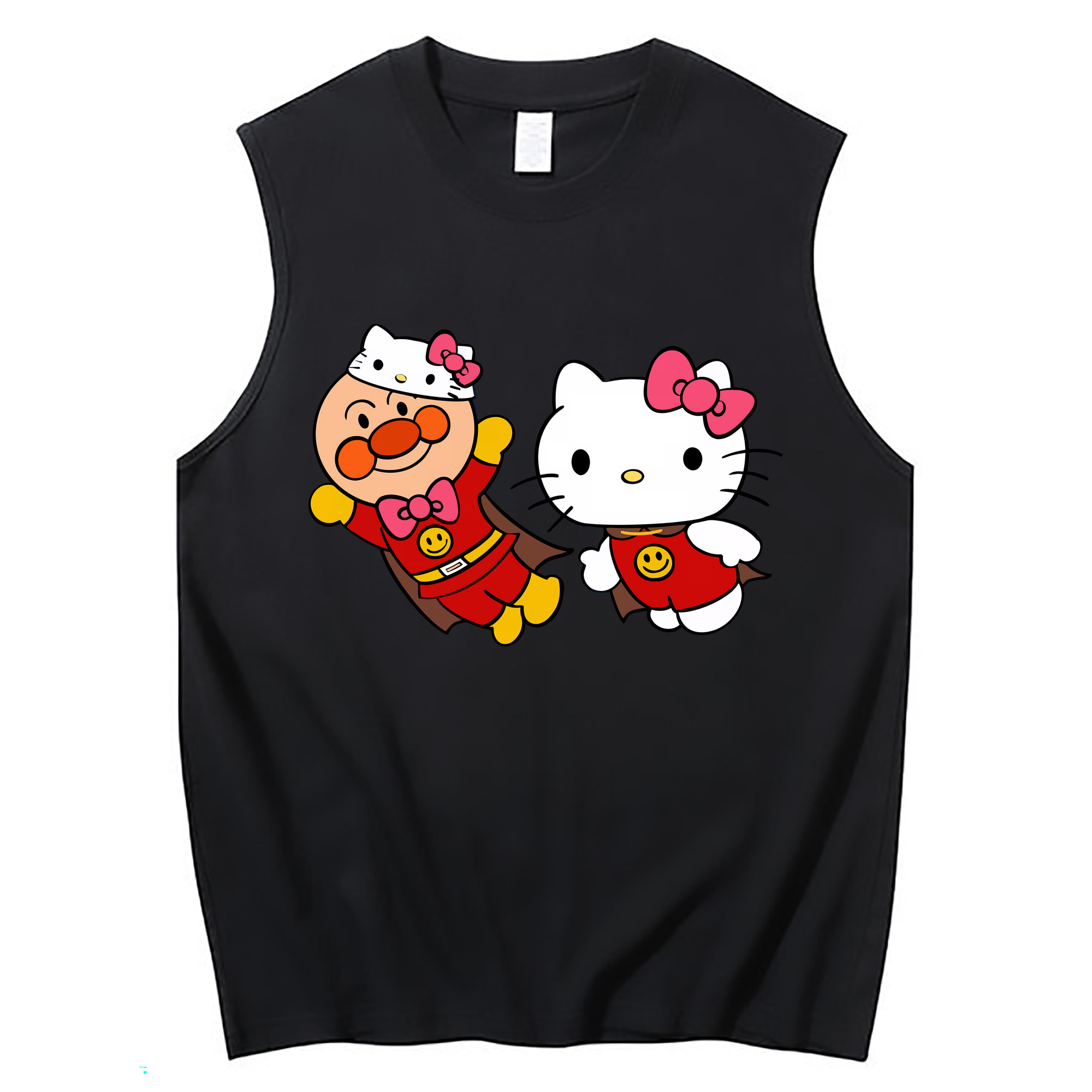 （画像用） アンパンマン Anpanman コットン100％タンクトップ（フロントプリント）