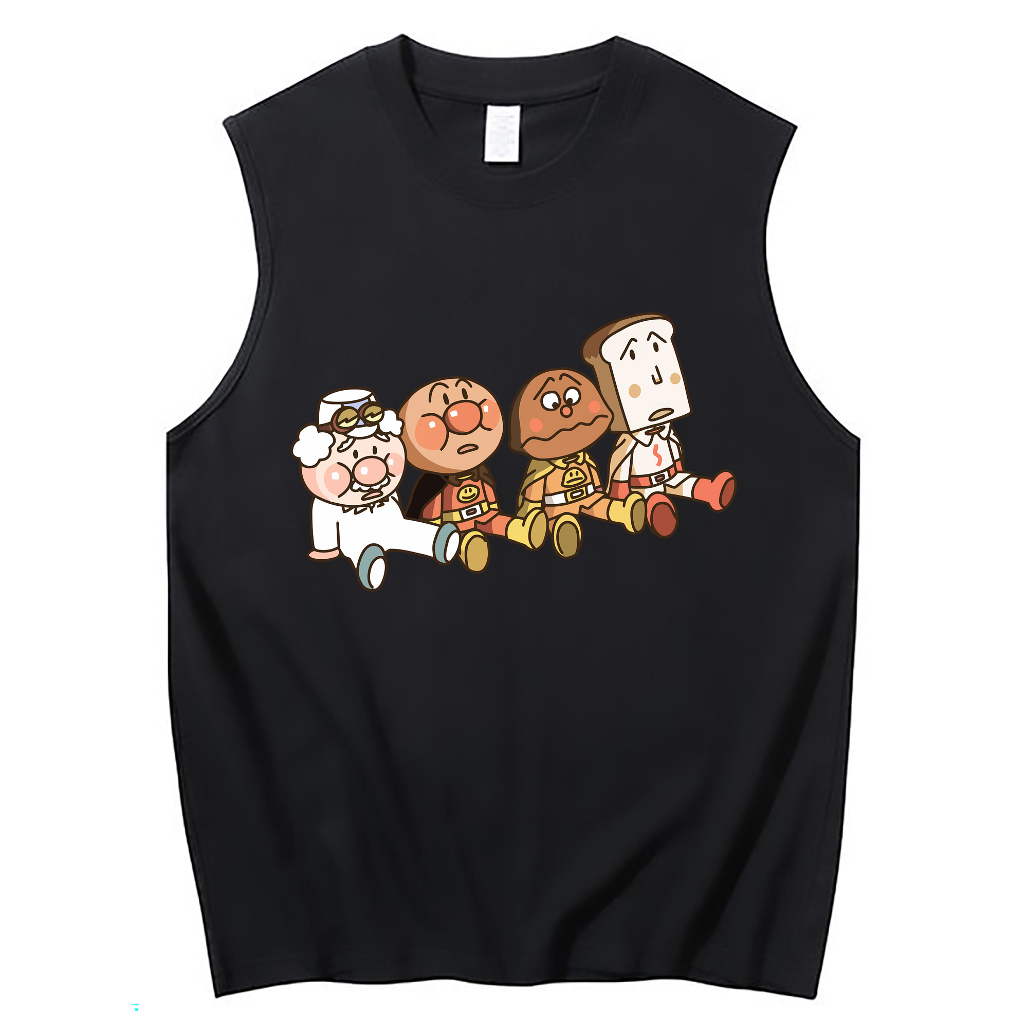 （画像用） アンパンマン Anpanman コットン100％タンクトップ（フロントプリント）