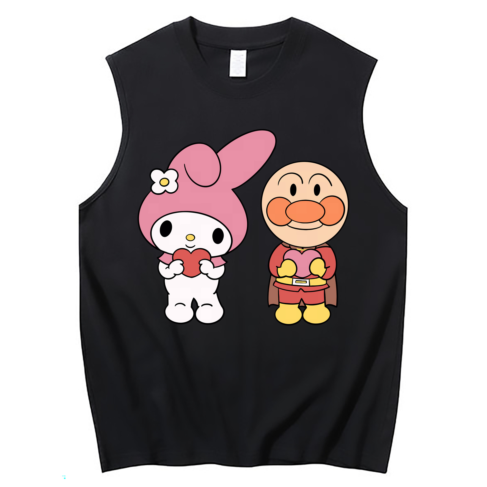 （画像用） アンパンマン Anpanman コットン100％タンクトップ（フロントプリント）
