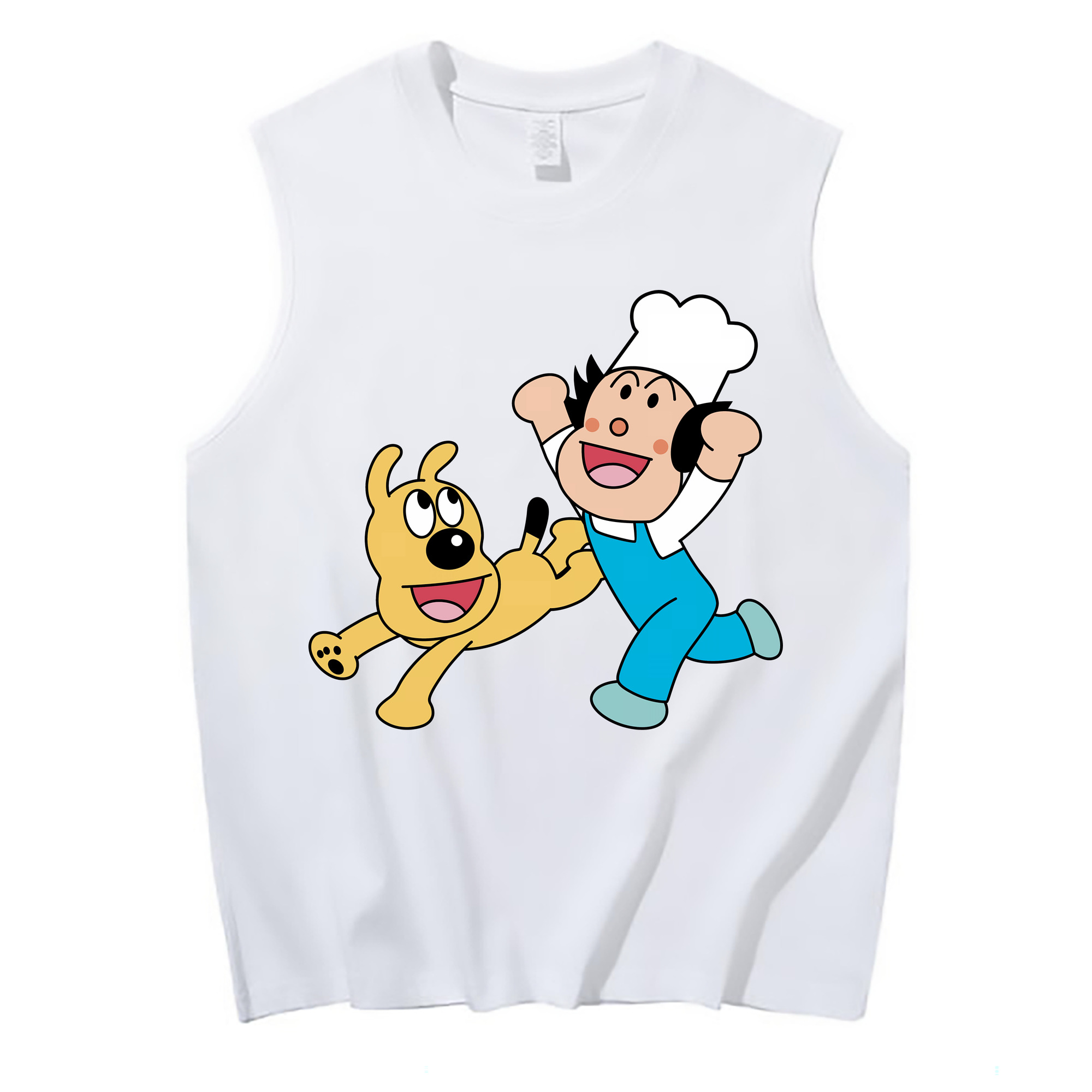 （画像用） アンパンマン Anpanman コットン100％タンクトップ（フロントプリント）