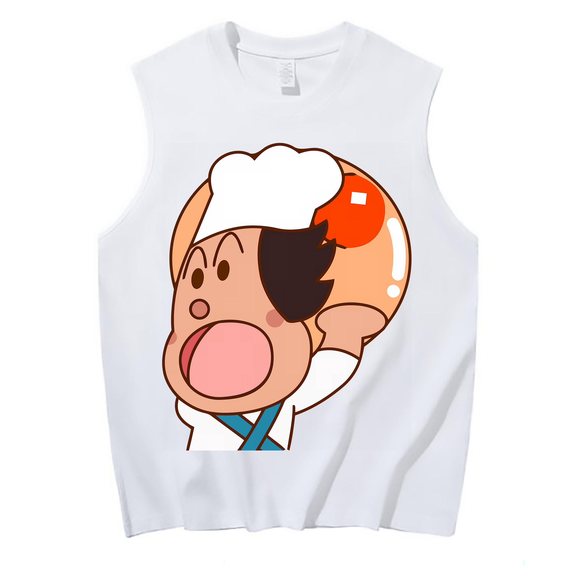 （画像用） アンパンマン Anpanman コットン100％タンクトップ（フロントプリント）