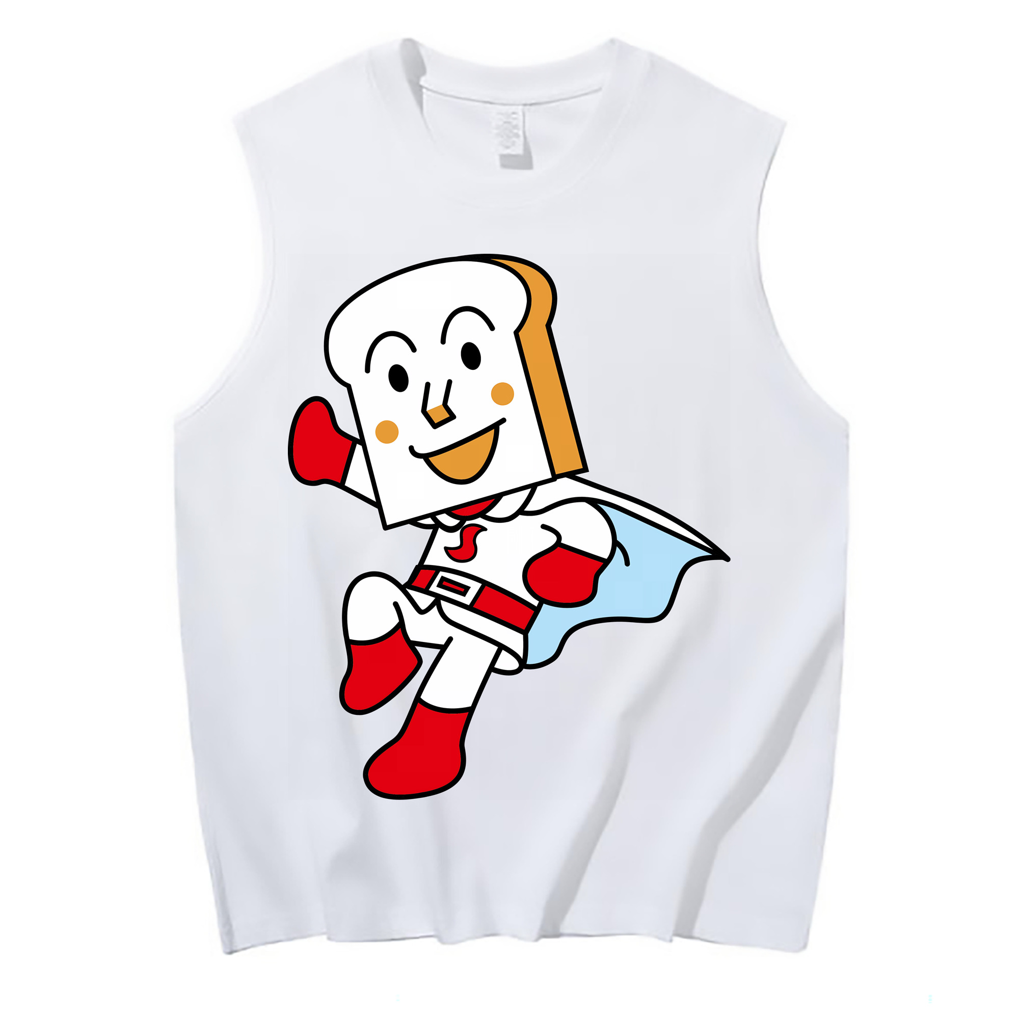 （画像用） アンパンマン Anpanman コットン100％タンクトップ（フロントプリント）