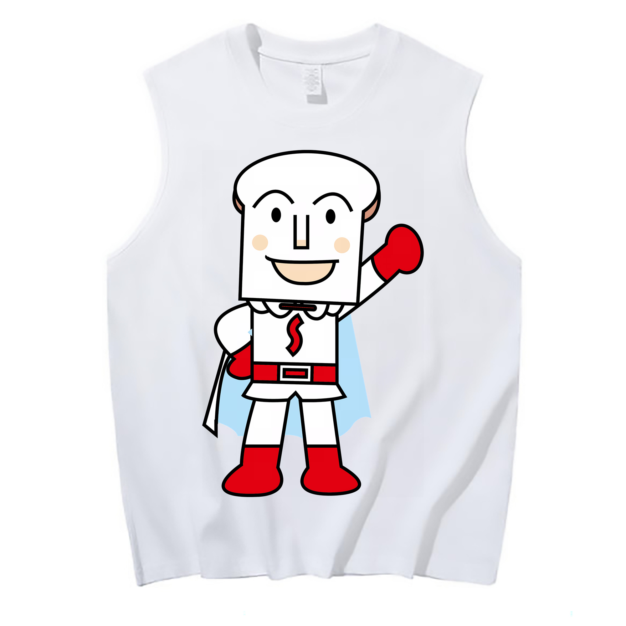 （画像用） アンパンマン Anpanman コットン100％タンクトップ（フロントプリント）