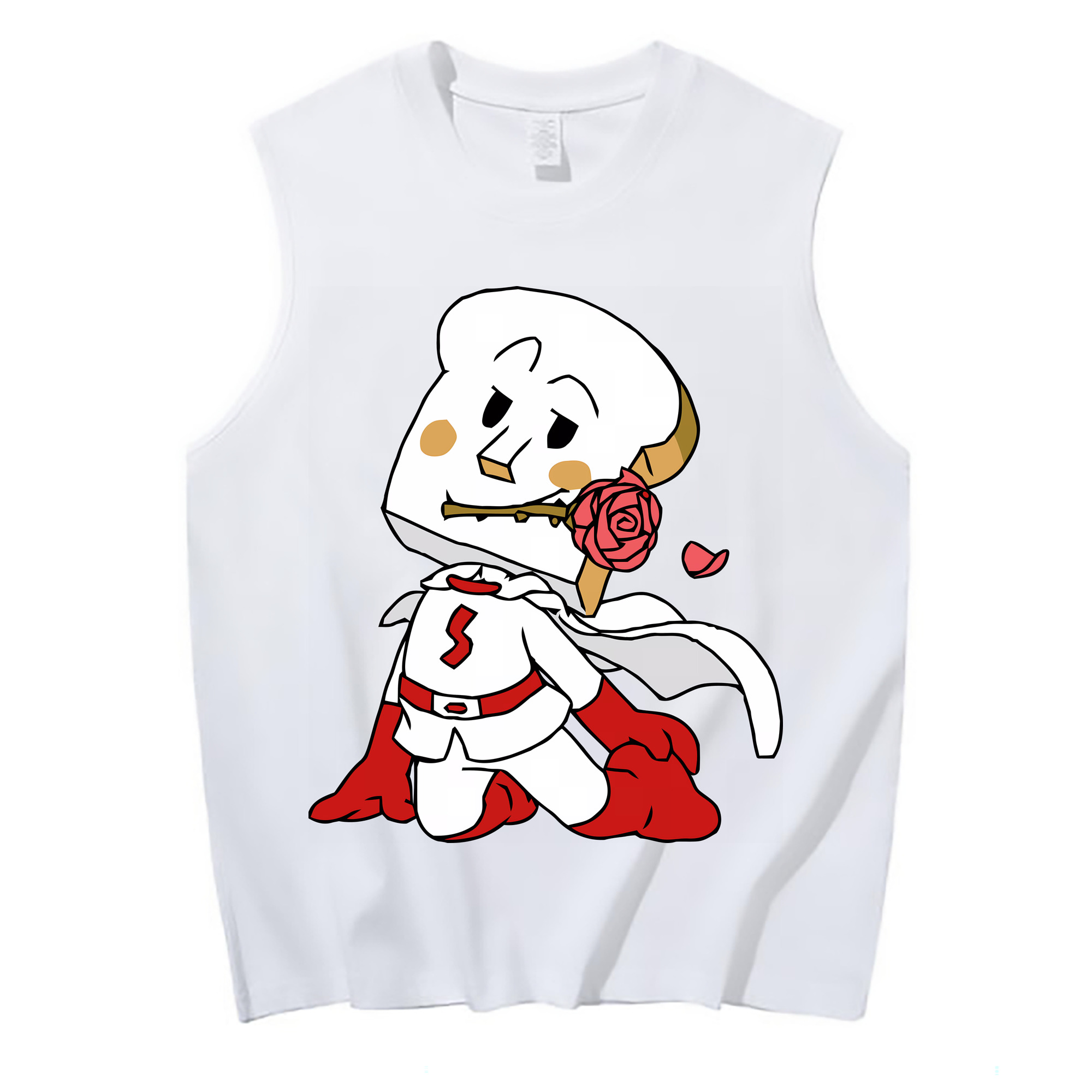 （画像用） アンパンマン Anpanman コットン100％タンクトップ（フロントプリント）