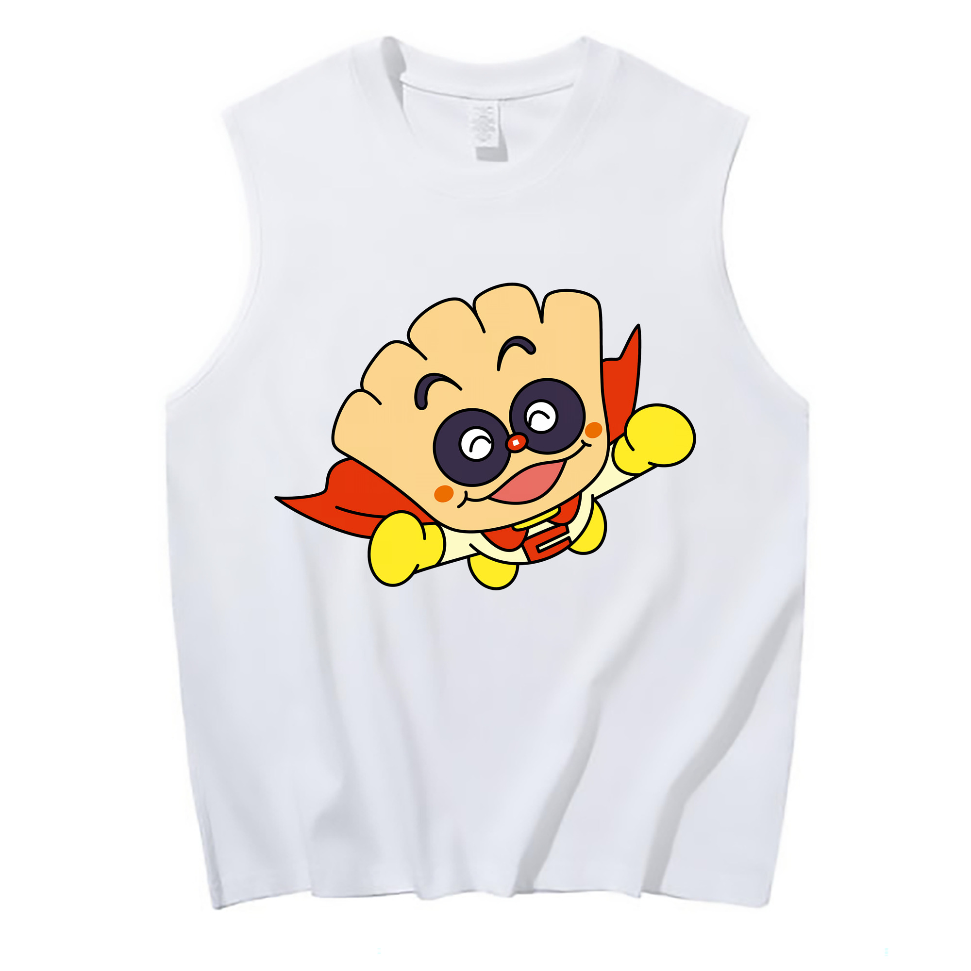 （画像用） アンパンマン Anpanman コットン100％タンクトップ（フロントプリント）