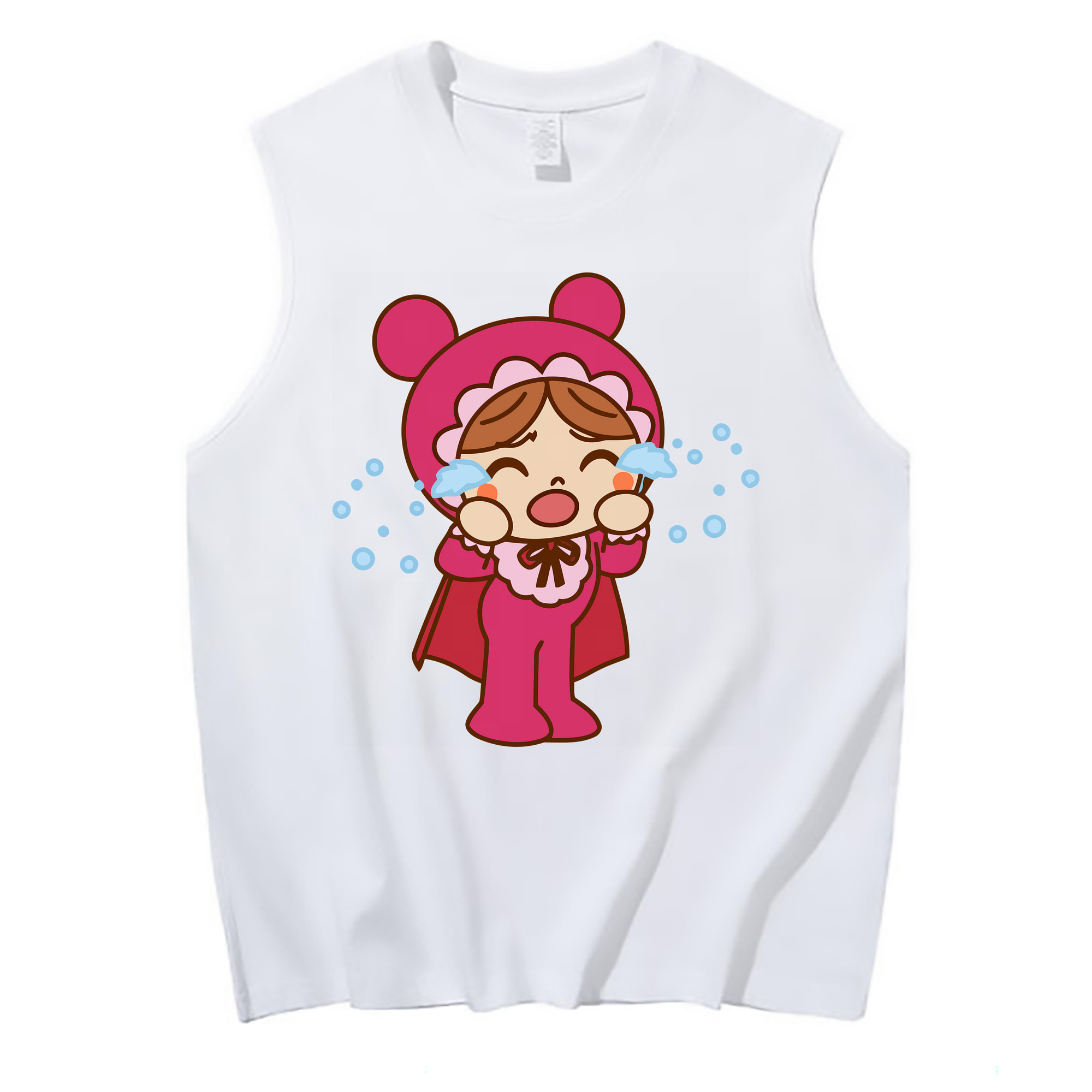 （画像用） アンパンマン Anpanman コットン100％タンクトップ（フロントプリント）