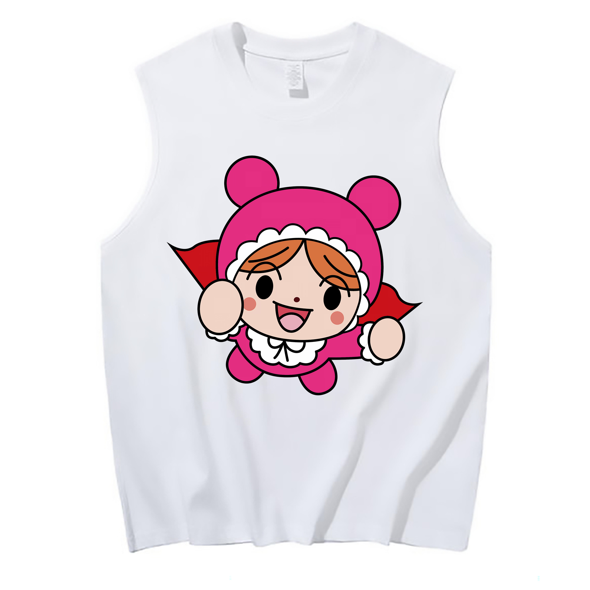 （画像用） アンパンマン Anpanman コットン100％タンクトップ（フロントプリント）