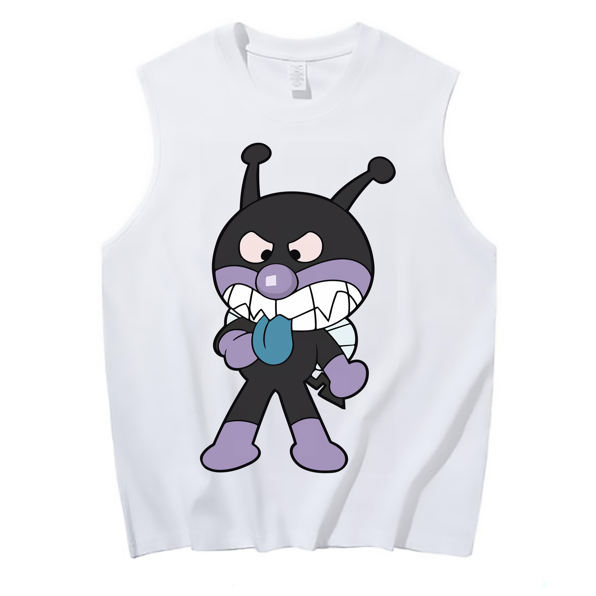 （画像用） アンパンマン Anpanman コットン100％タンクトップ（フロントプリント）