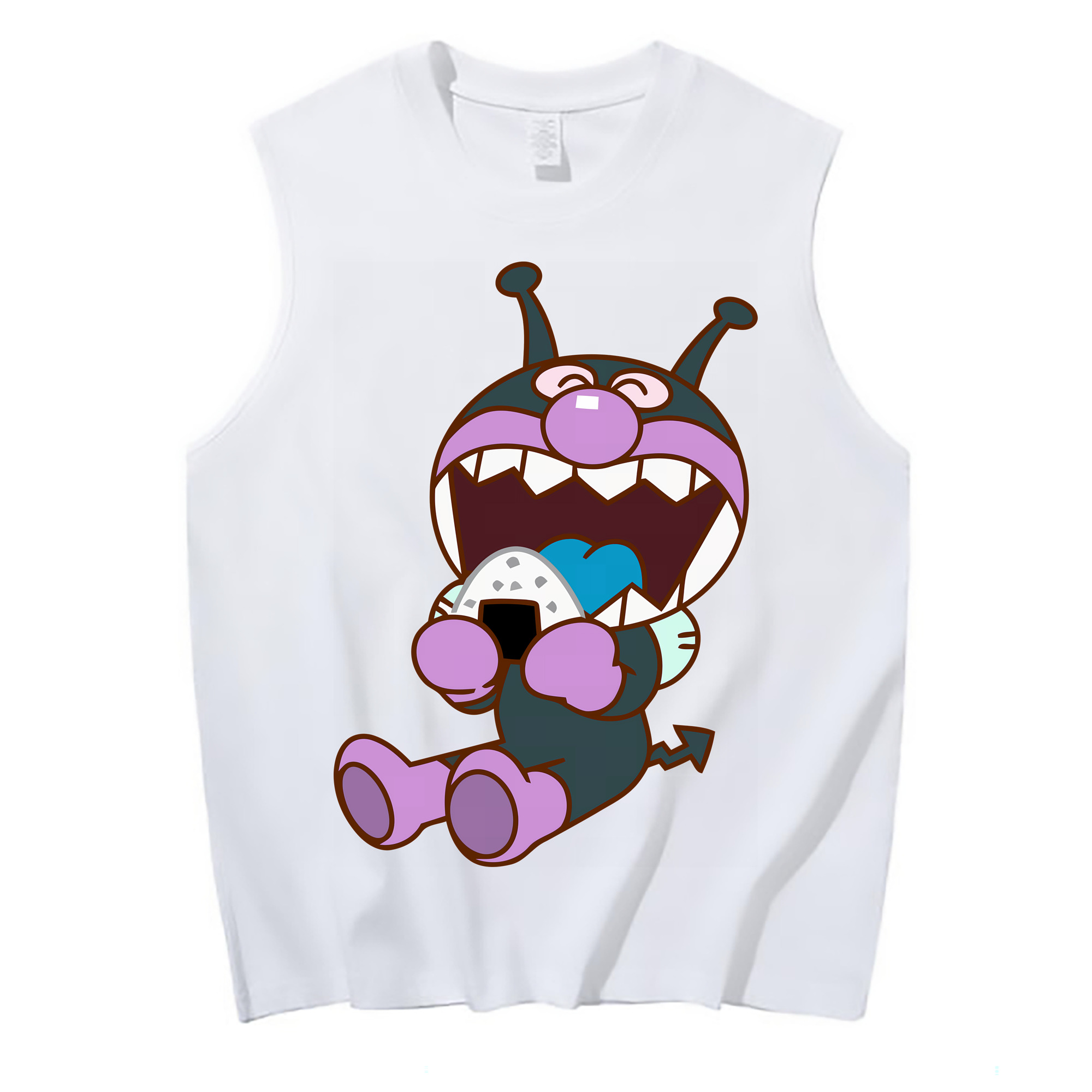 （画像用） アンパンマン Anpanman コットン100％タンクトップ（フロントプリント）