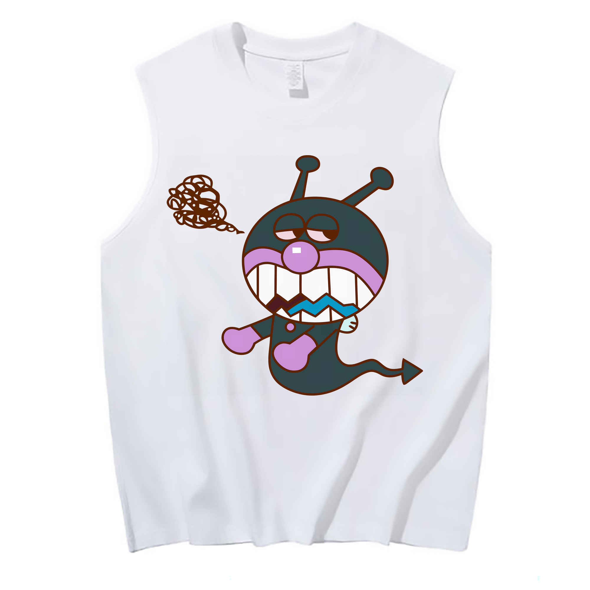 （画像用） アンパンマン Anpanman コットン100％タンクトップ（フロントプリント）