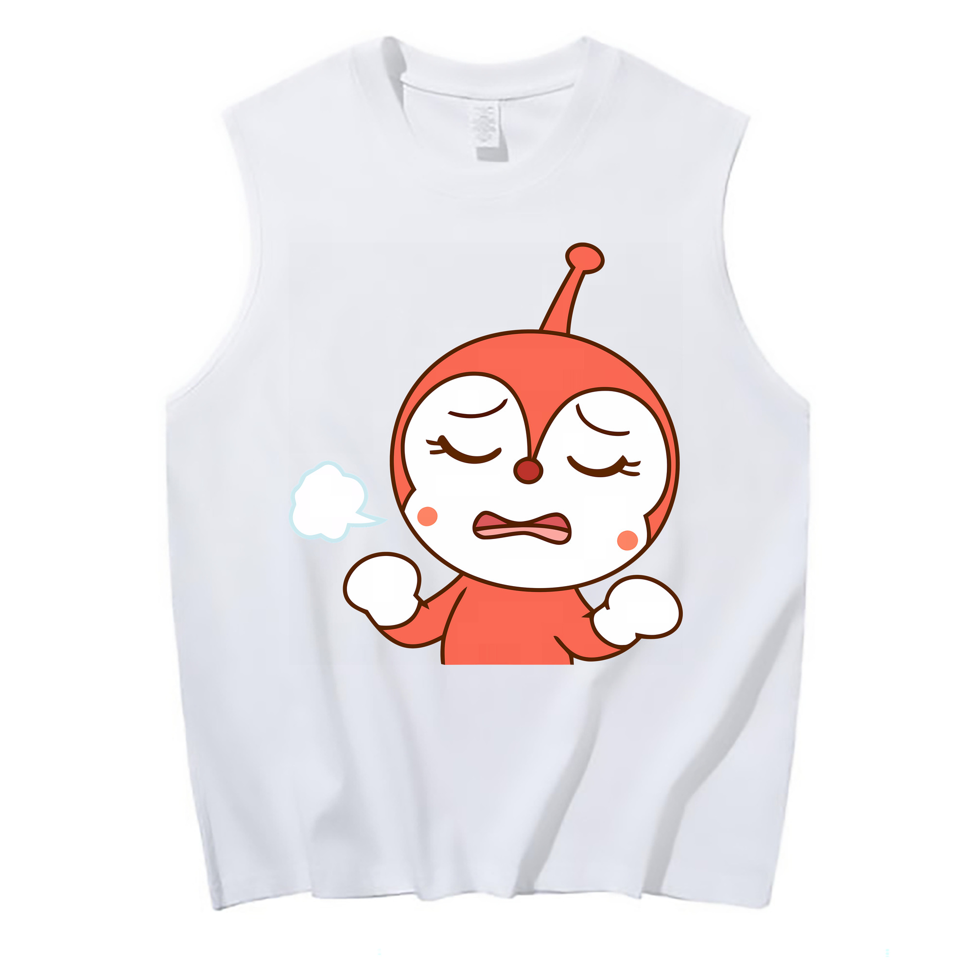 （画像用） アンパンマン Anpanman コットン100％タンクトップ（フロントプリント）