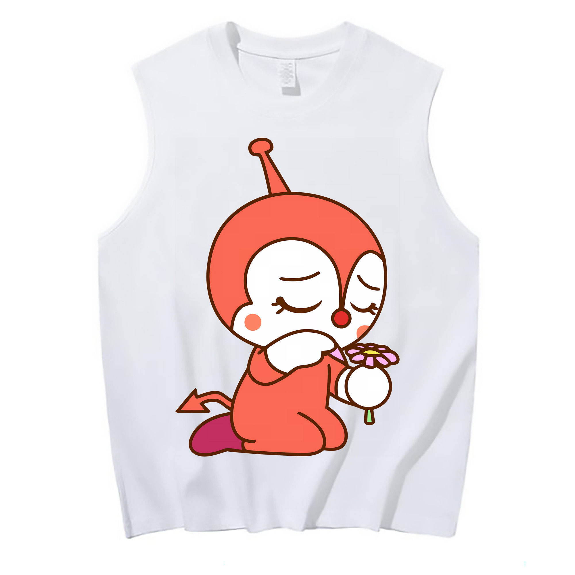 （画像用） アンパンマン Anpanman コットン100％タンクトップ（フロントプリント）