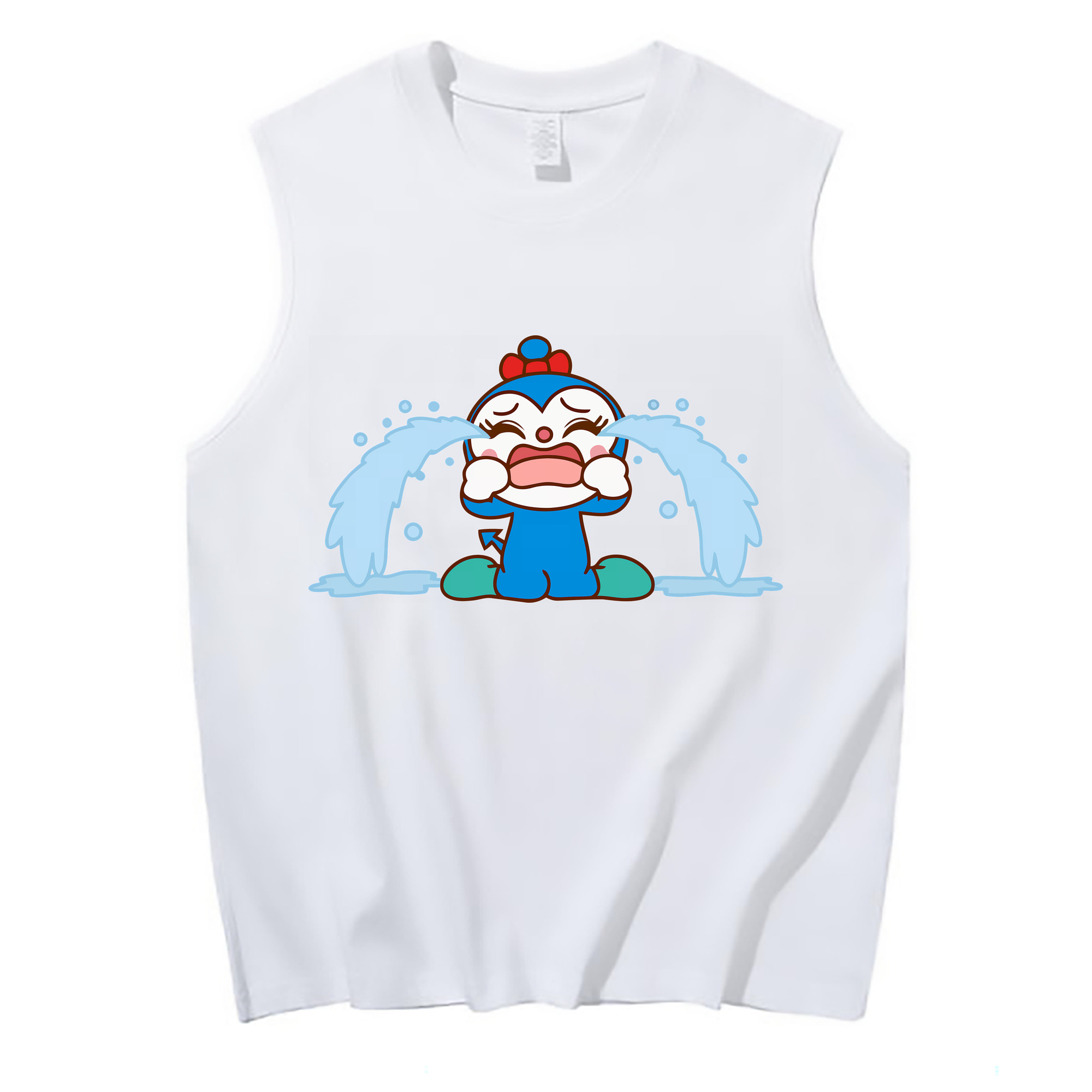 （画像用） アンパンマン Anpanman コットン100％タンクトップ（フロントプリント）