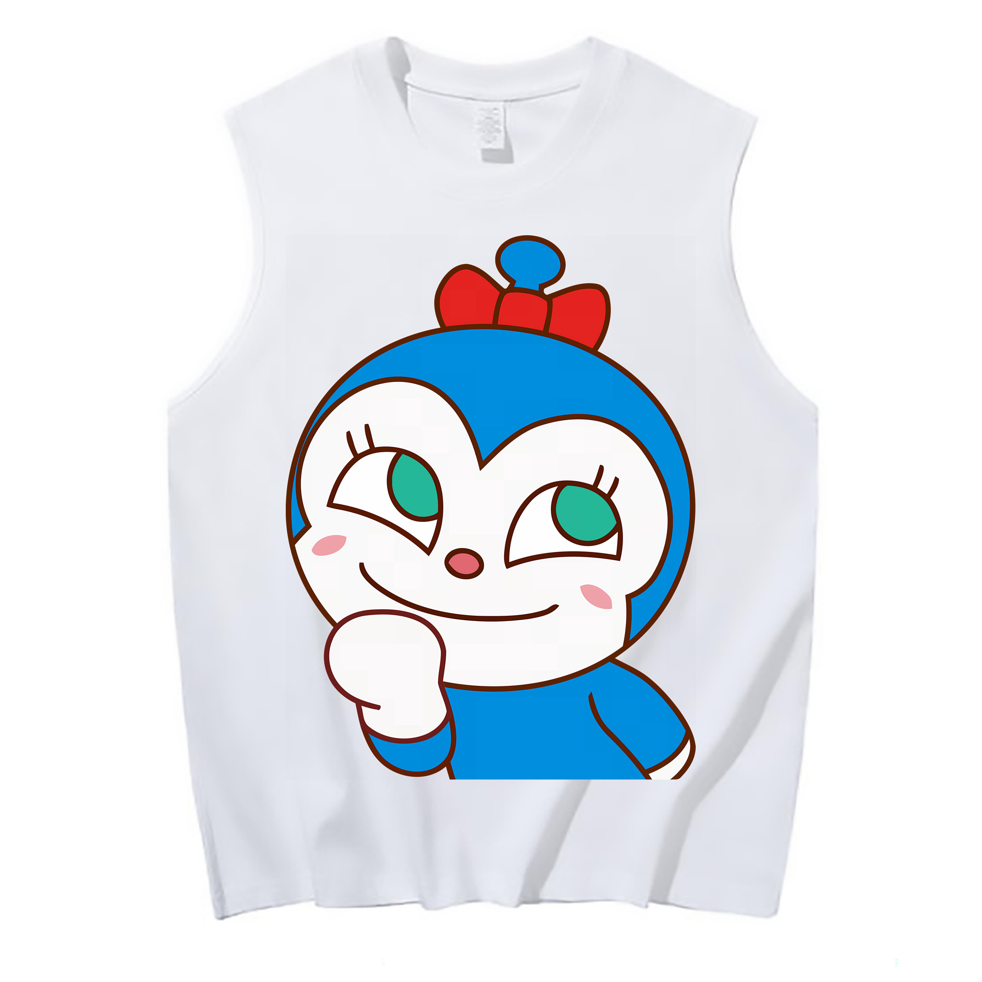 （画像用） アンパンマン Anpanman コットン100％タンクトップ（フロントプリント）