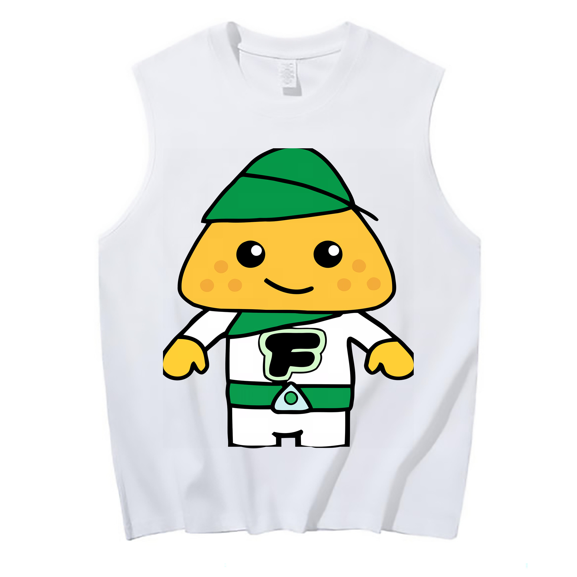 （画像用） アンパンマン Anpanman コットン100％タンクトップ（フロントプリント）