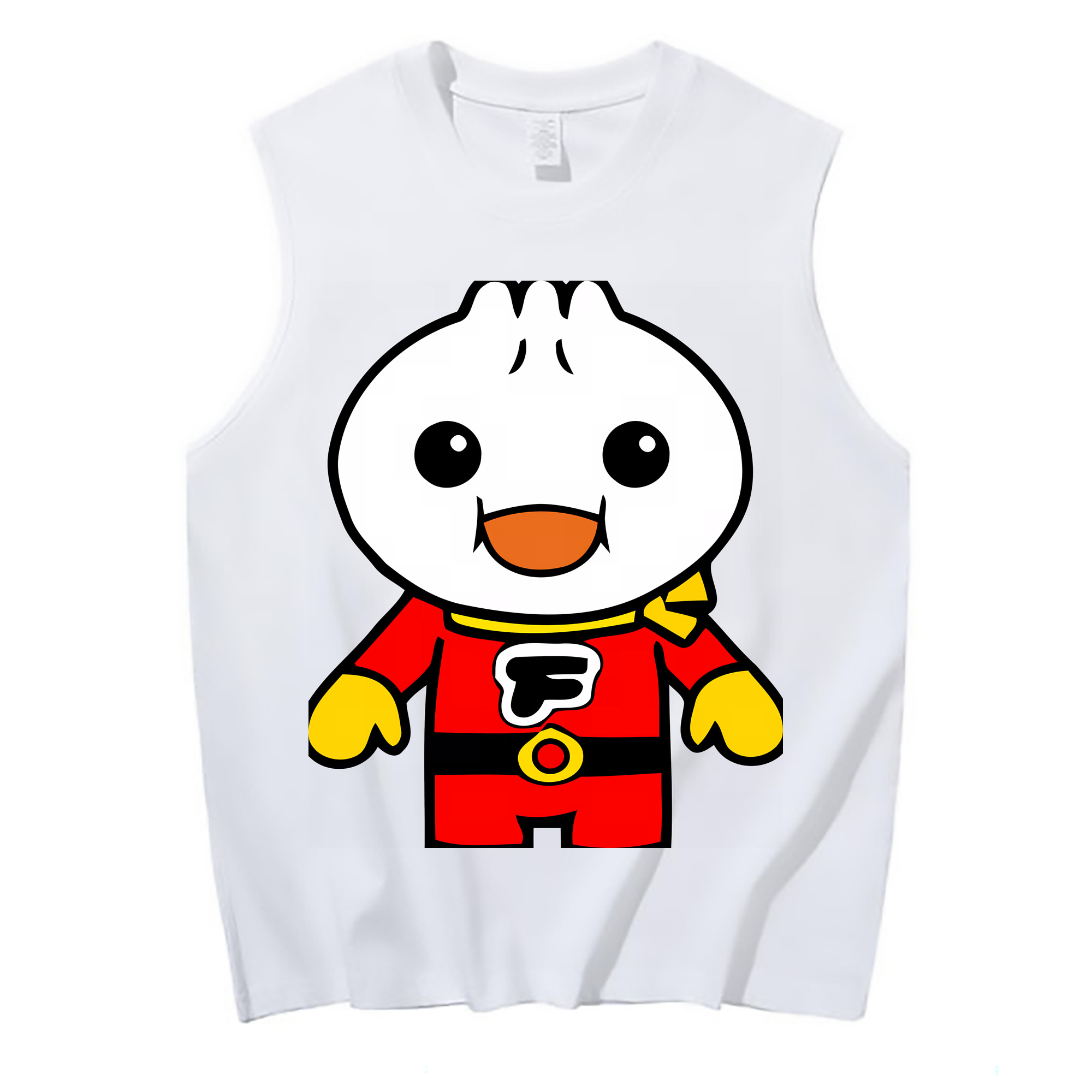 （画像用） アンパンマン Anpanman コットン100％タンクトップ（フロントプリント）