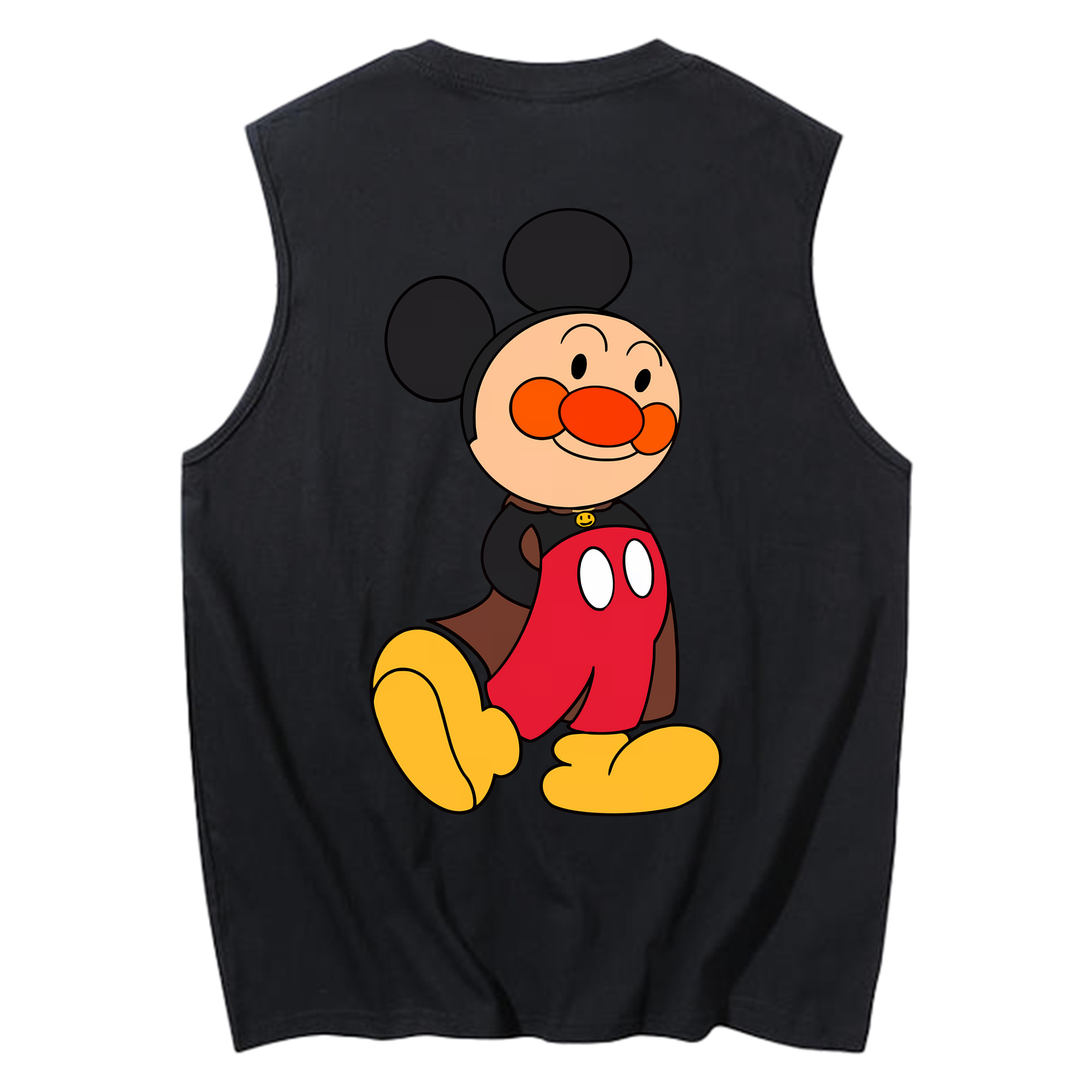 （画像用） アンパンマン Anpanman コットン100％タンクトップ（背面プリント）