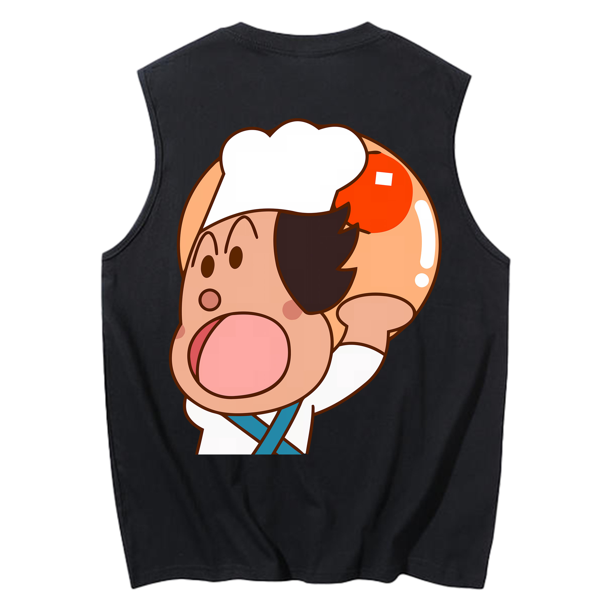 （画像用） アンパンマン Anpanman コットン100％タンクトップ（背面プリント）