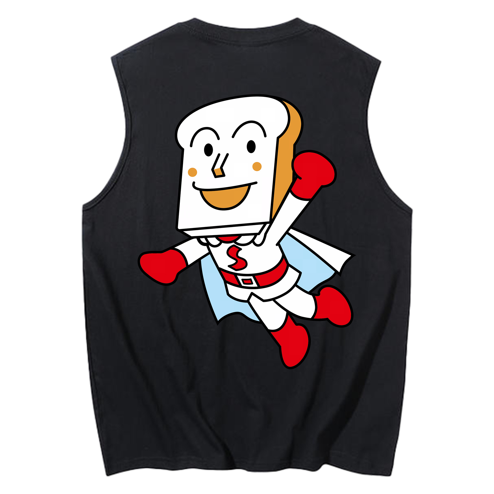 （画像用） アンパンマン Anpanman コットン100％タンクトップ（背面プリント）