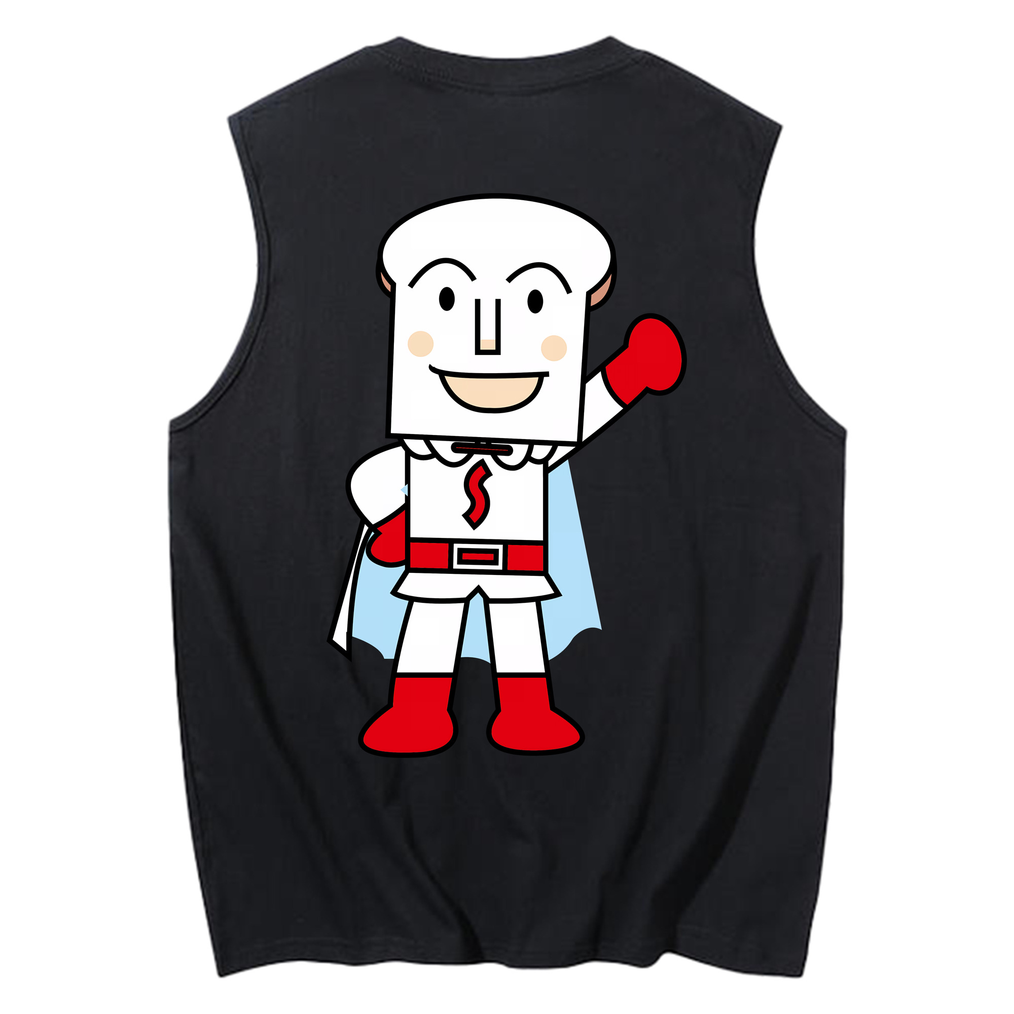 （画像用） アンパンマン Anpanman コットン100％タンクトップ（背面プリント）