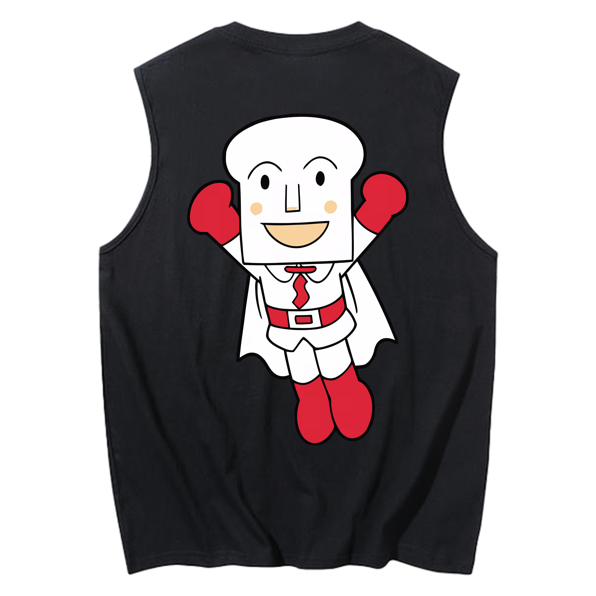 （画像用） アンパンマン Anpanman コットン100％タンクトップ（背面プリント）