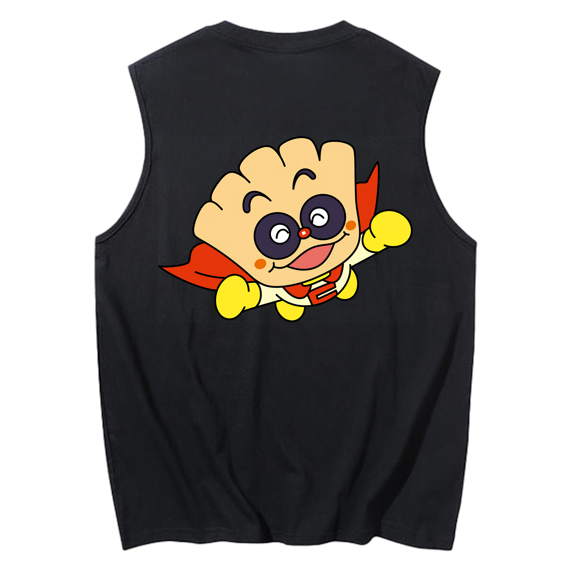 （画像用） アンパンマン Anpanman コットン100％タンクトップ（背面プリント）