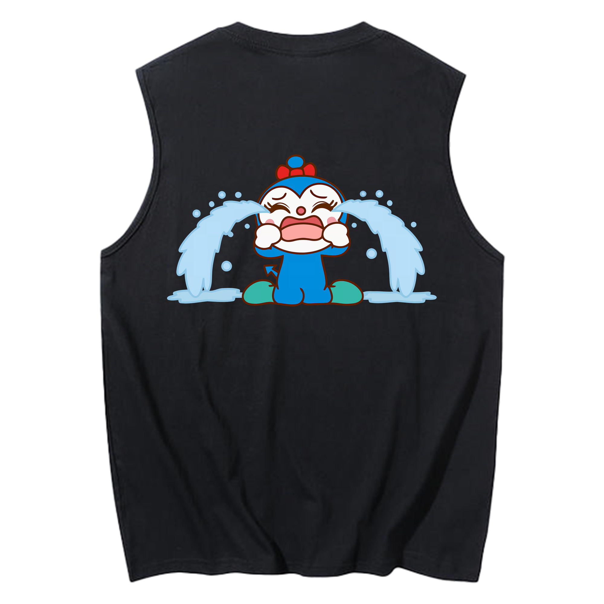 （画像用） アンパンマン Anpanman コットン100％タンクトップ（背面プリント）