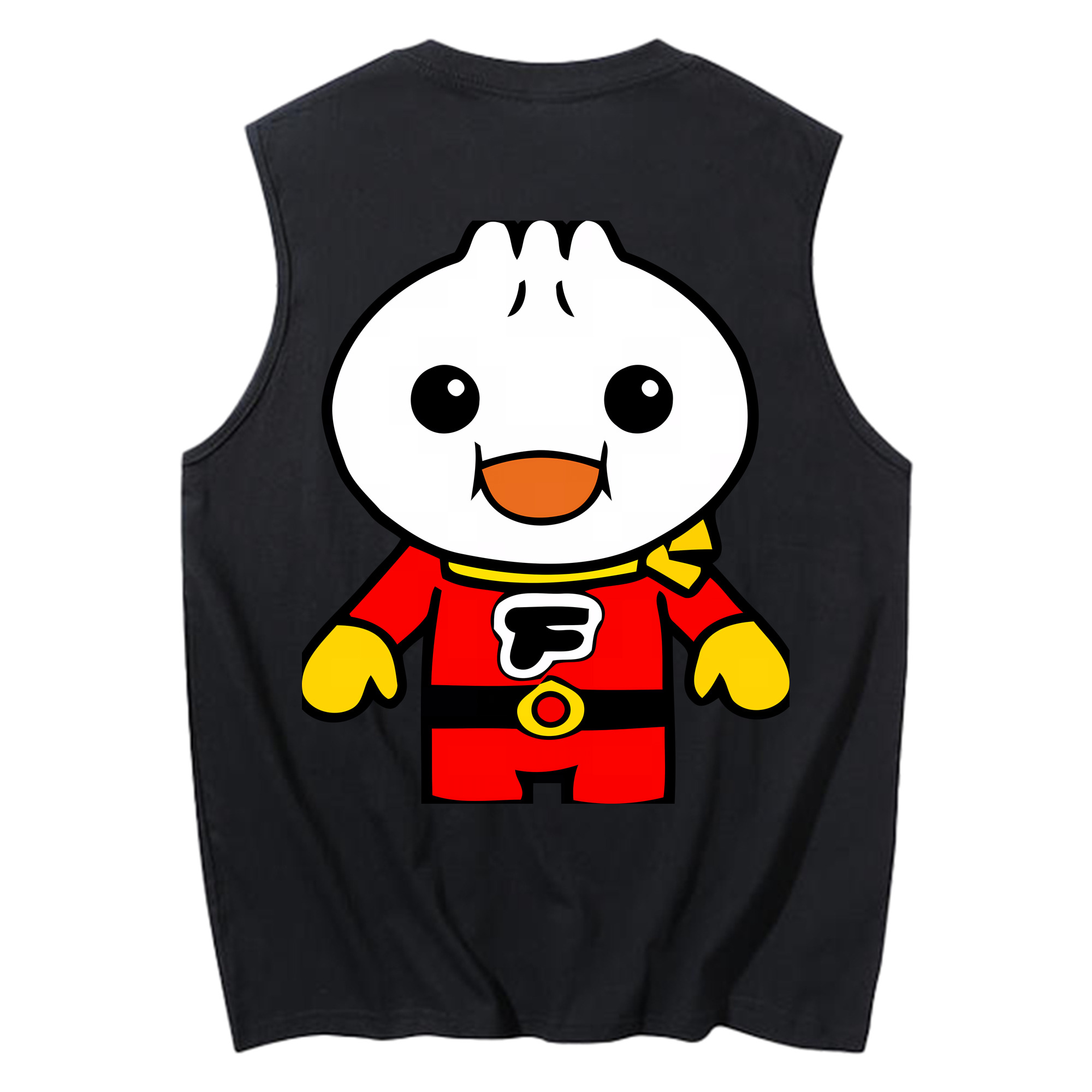 （画像用） アンパンマン Anpanman コットン100％タンクトップ（背面プリント）