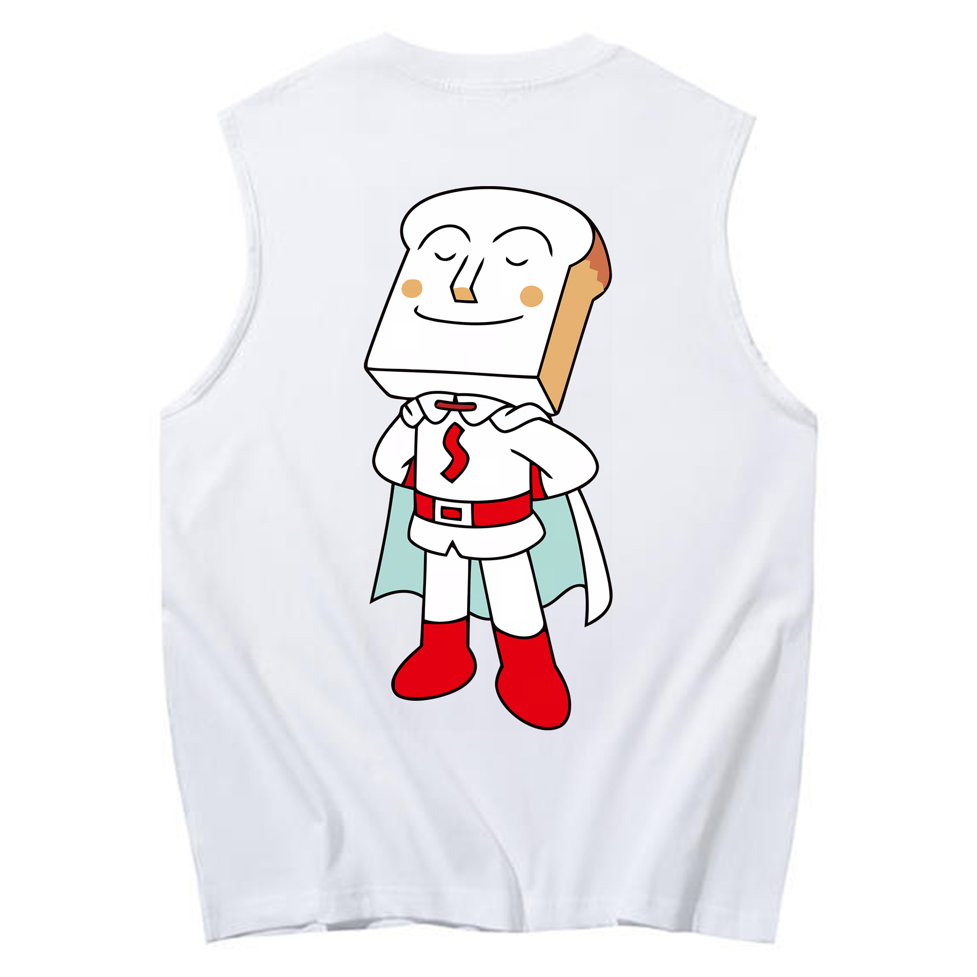 （画像用） アンパンマン Anpanman コットン100％タンクトップ（背面プリント）