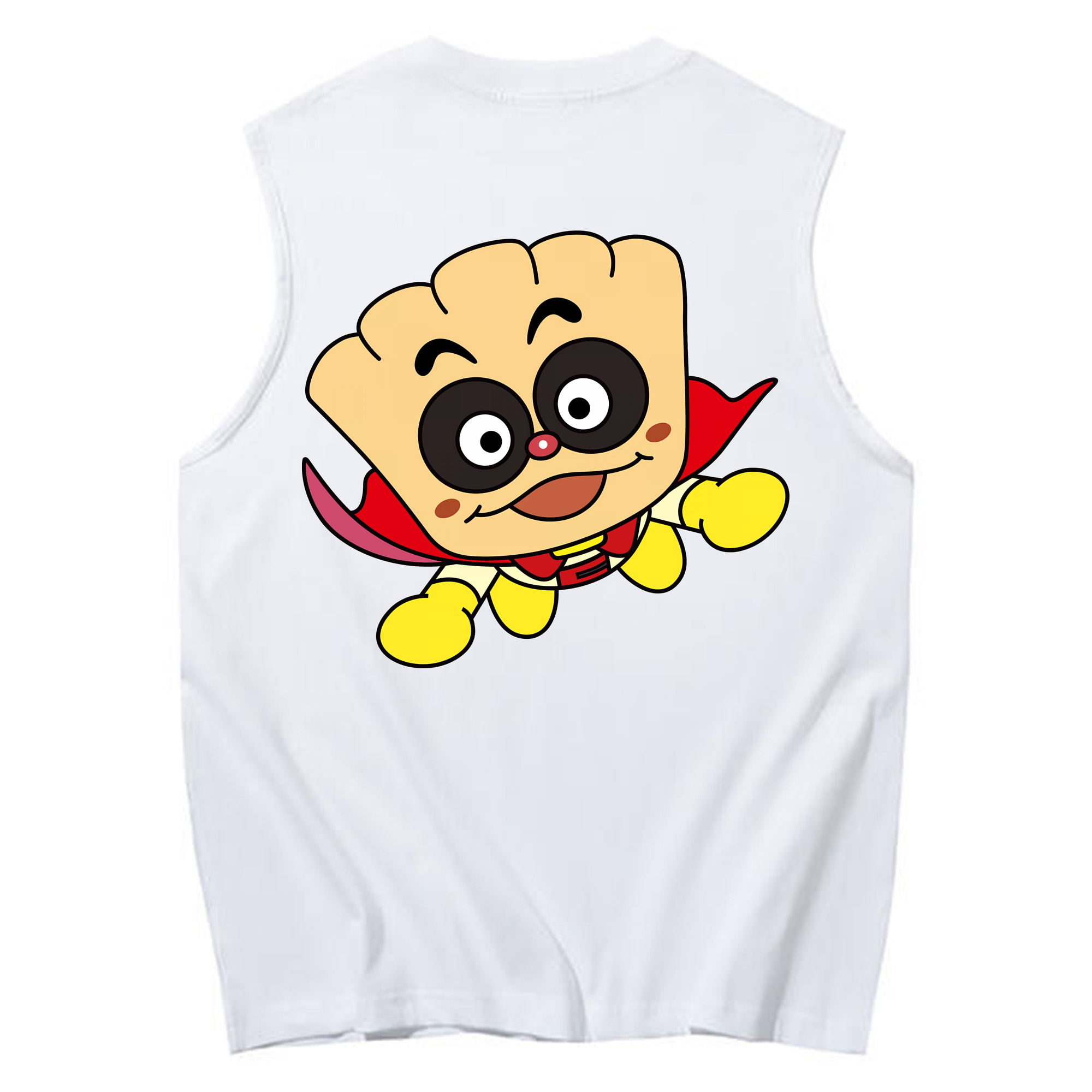 （画像用） アンパンマン Anpanman コットン100％タンクトップ（背面プリント）