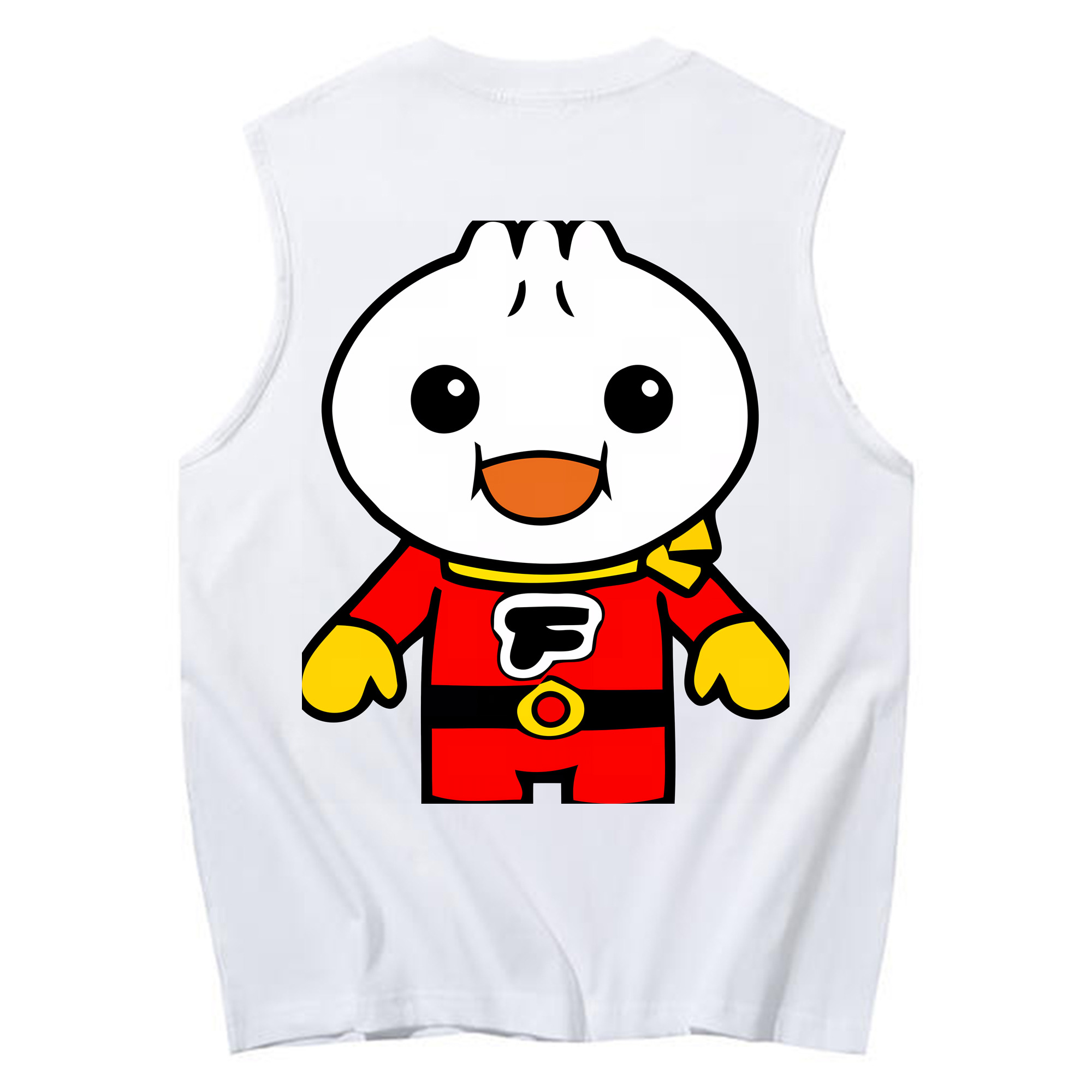 （画像用） アンパンマン Anpanman コットン100％タンクトップ（背面プリント）