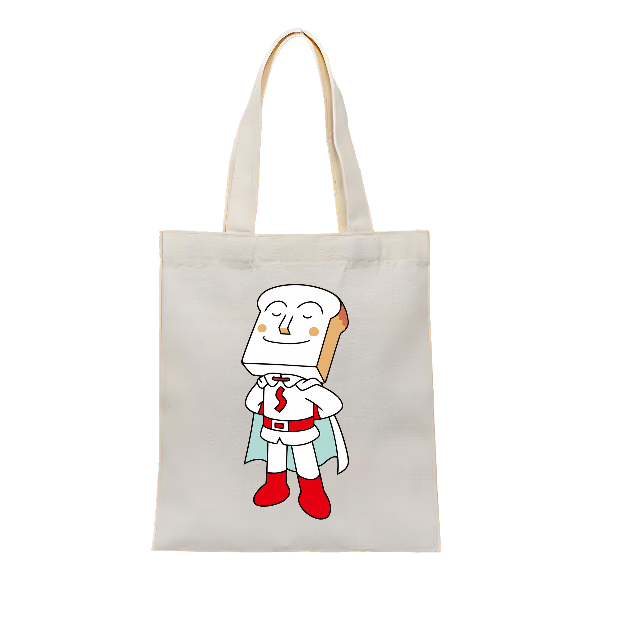 （画像用） アンパンマン Anpanman 縦型キャンバス生地手提げバッグ　トートバッグ