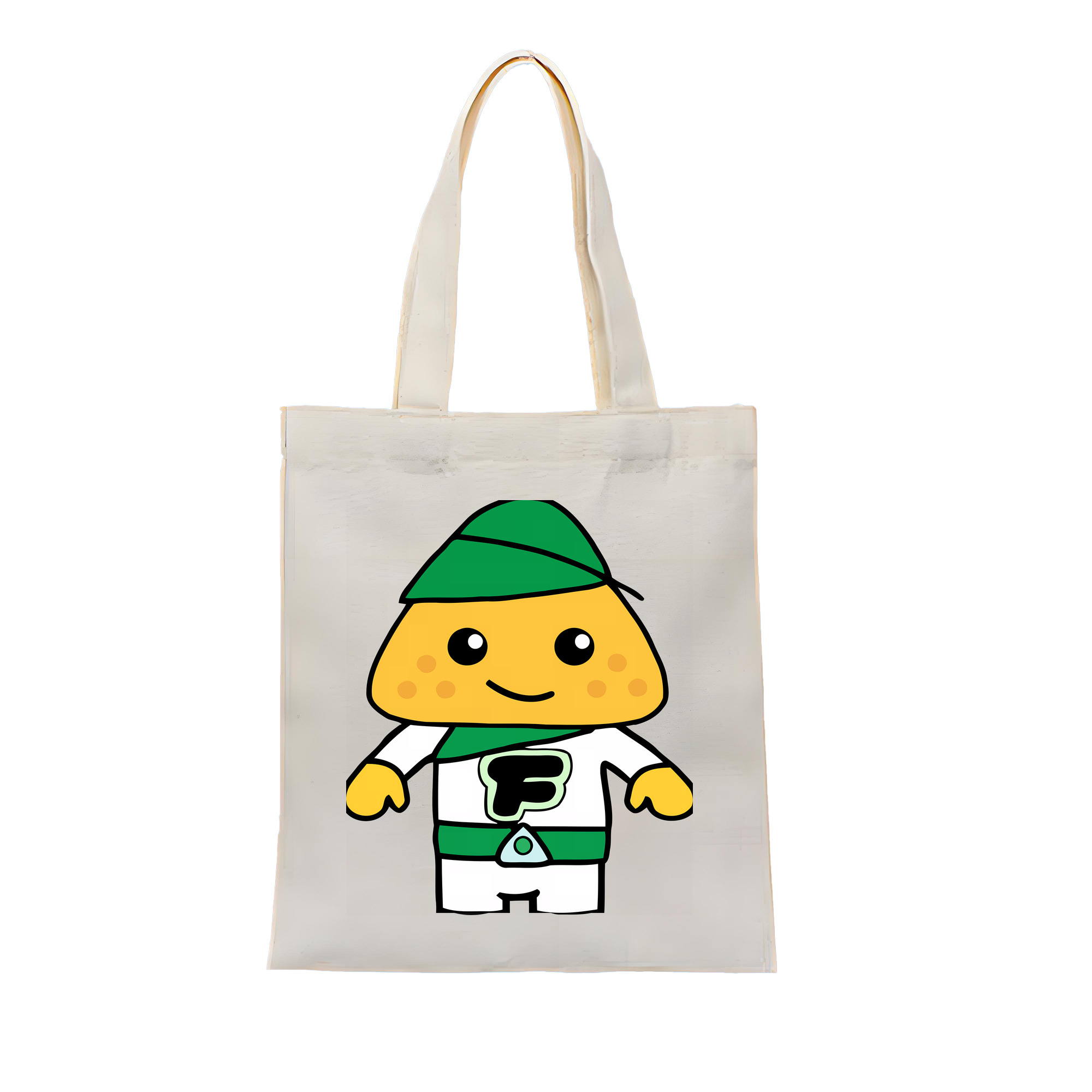 （画像用） アンパンマン Anpanman 縦型キャンバス生地手提げバッグ　トートバッグ