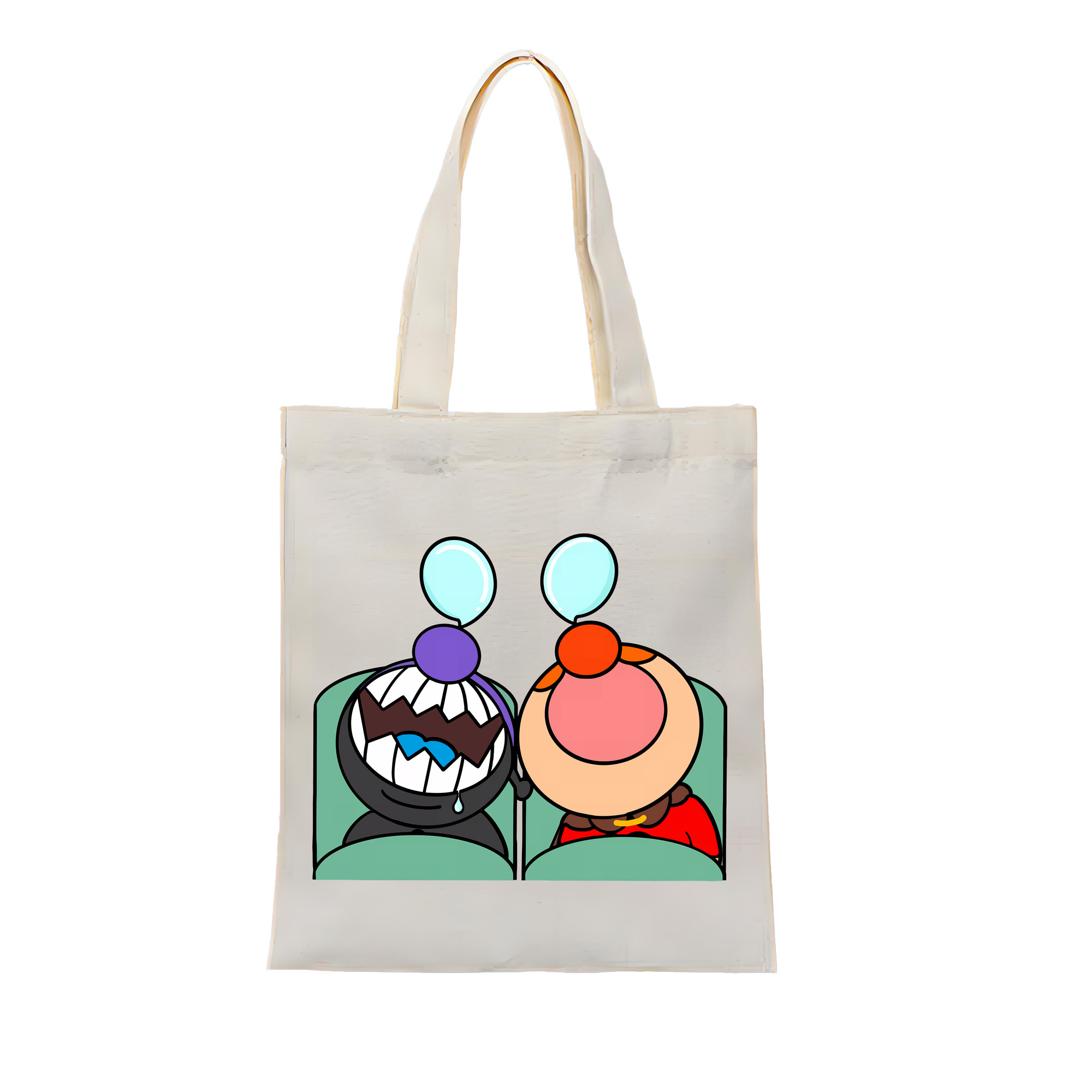 （画像用） アンパンマン Anpanman 縦型キャンバス生地手提げバッグ　トートバッグ