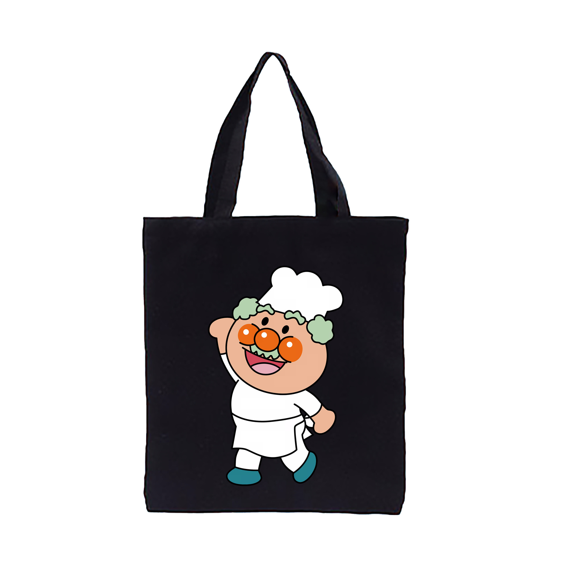 （画像用） アンパンマン Anpanman 縦型キャンバス生地手提げバッグ　トートバッグ