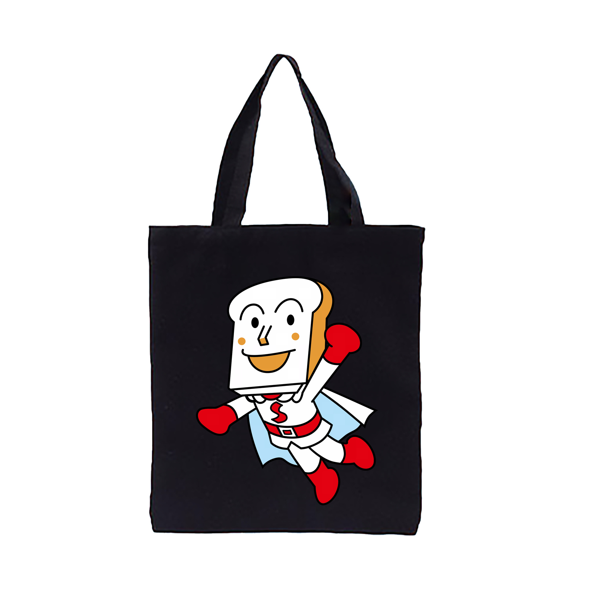 （画像用） アンパンマン Anpanman 縦型キャンバス生地手提げバッグ　トートバッグ