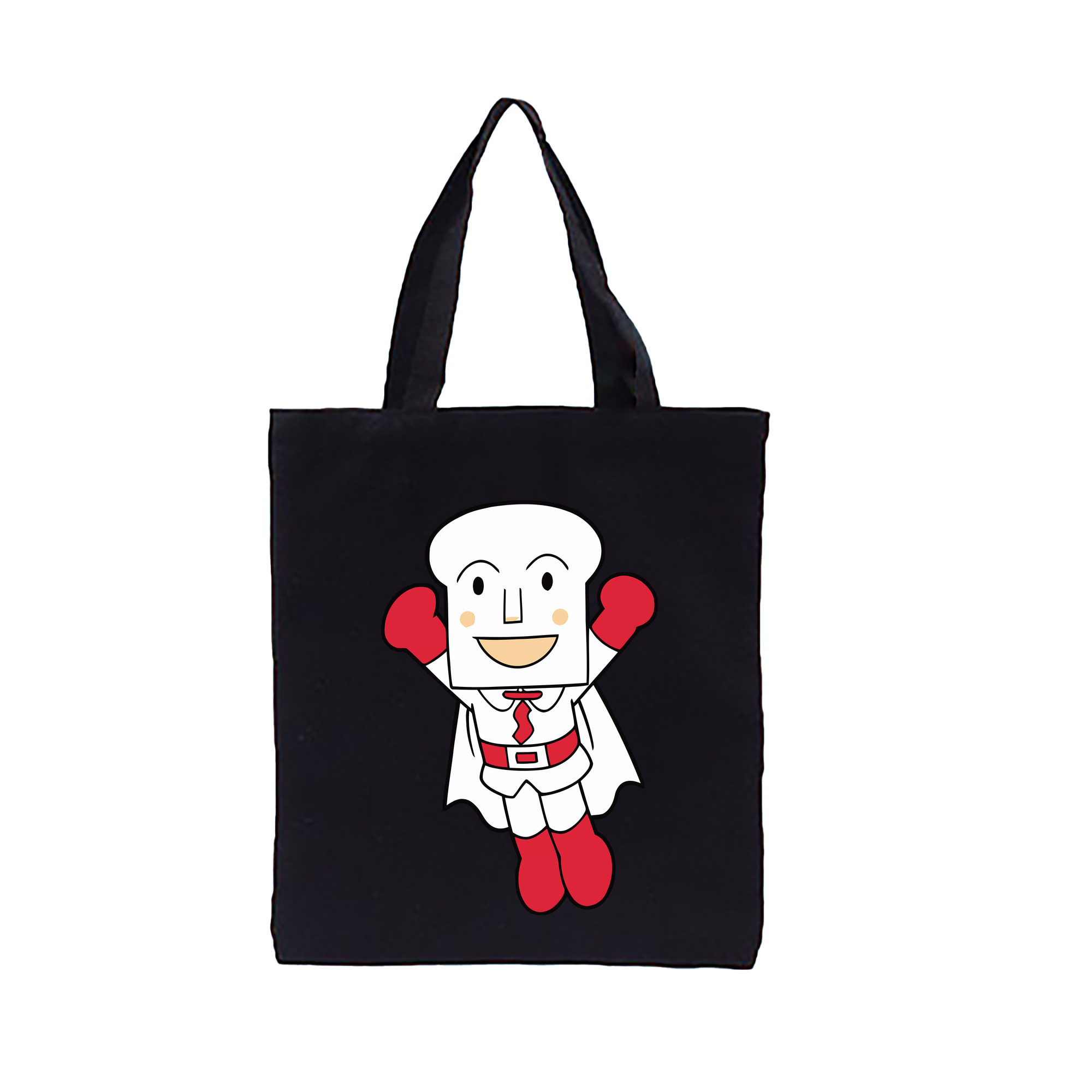（画像用） アンパンマン Anpanman 縦型キャンバス生地手提げバッグ　トートバッグ