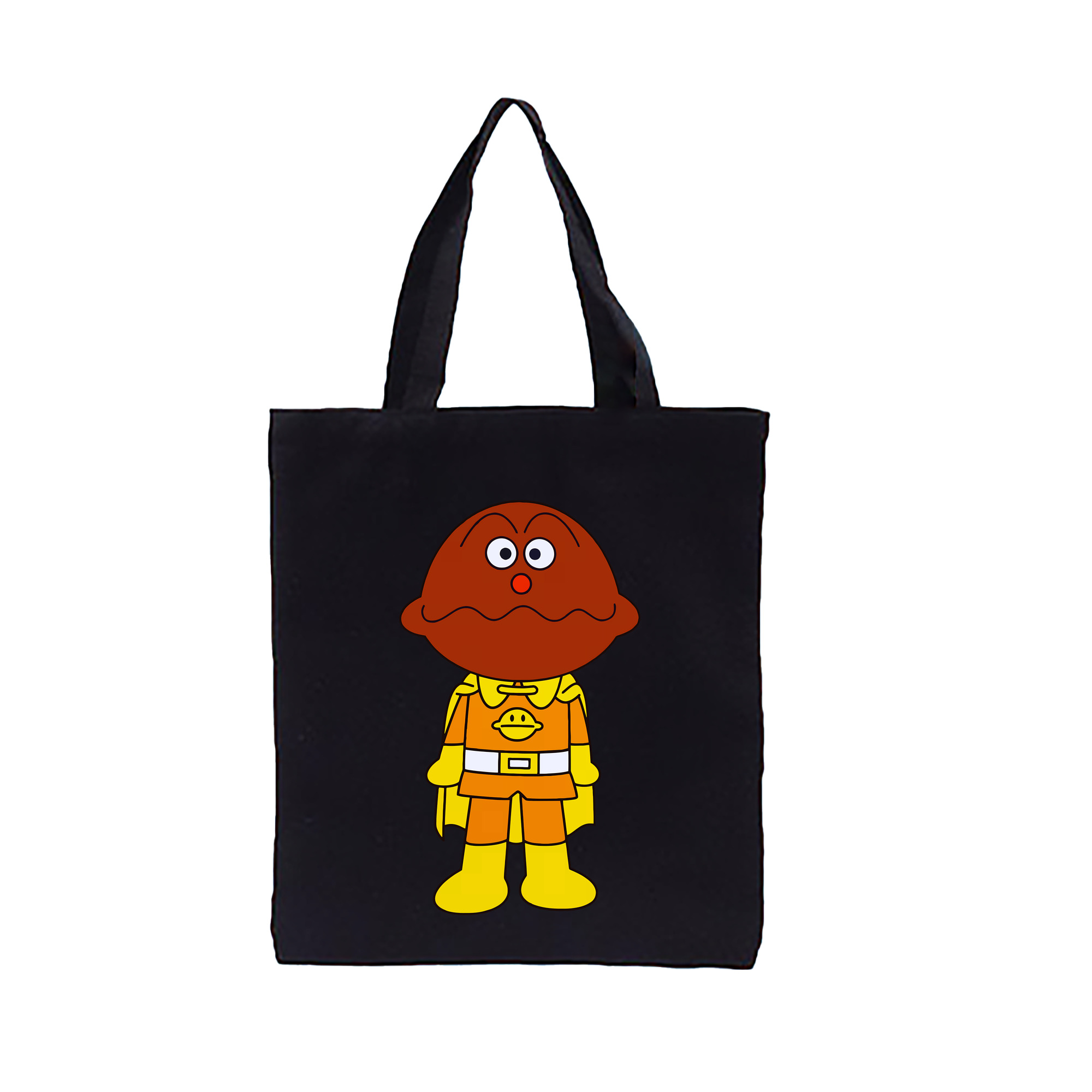 （画像用） アンパンマン Anpanman 縦型キャンバス生地手提げバッグ　トートバッグ