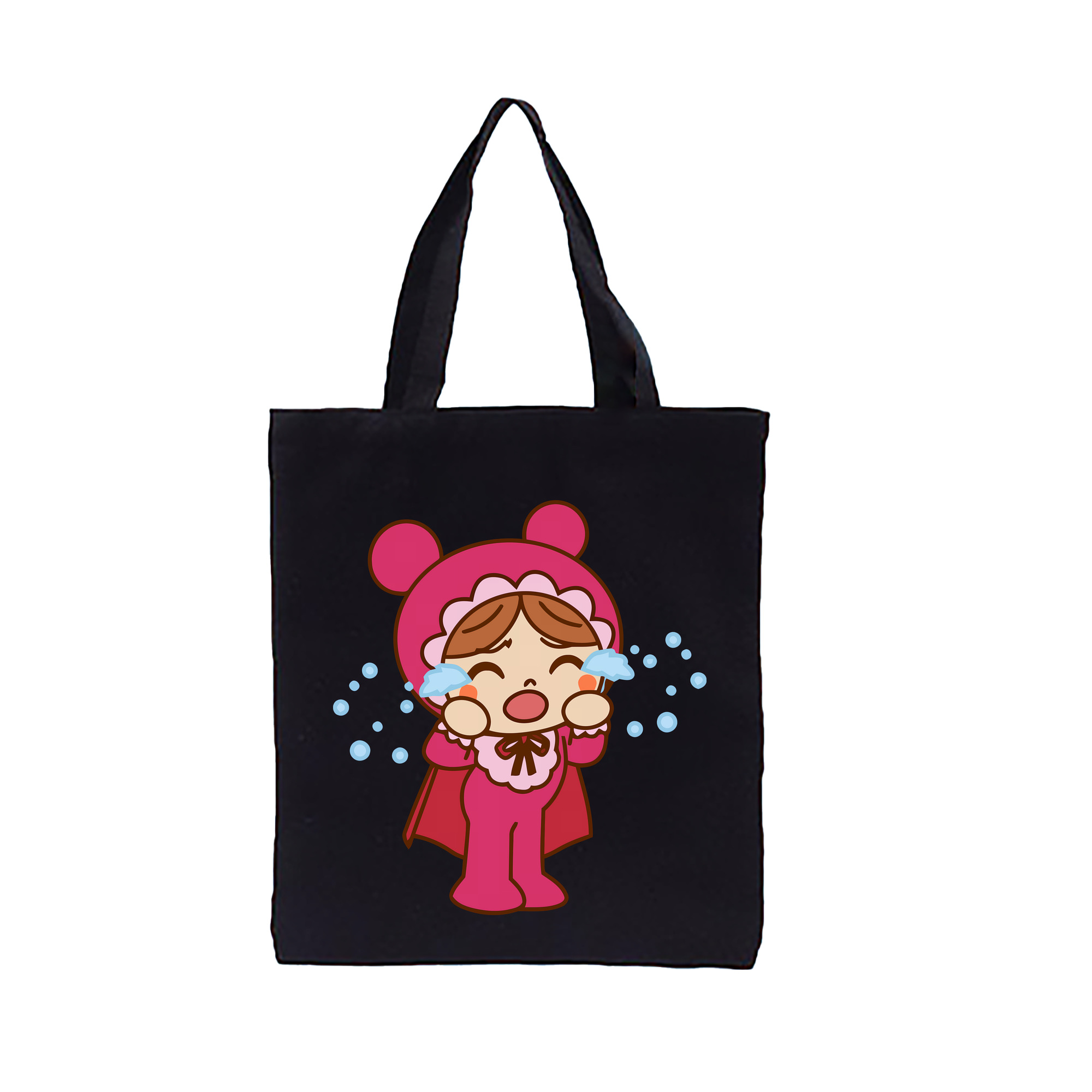 （画像用） アンパンマン Anpanman 縦型キャンバス生地手提げバッグ　トートバッグ