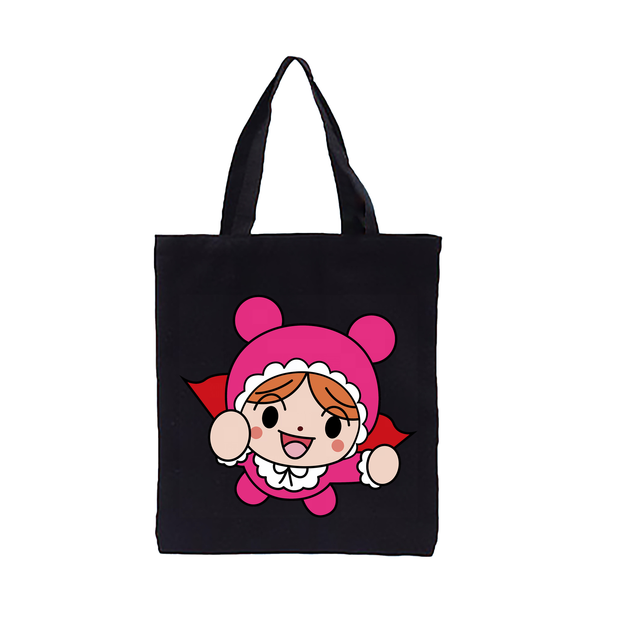 （画像用） アンパンマン Anpanman 縦型キャンバス生地手提げバッグ　トートバッグ