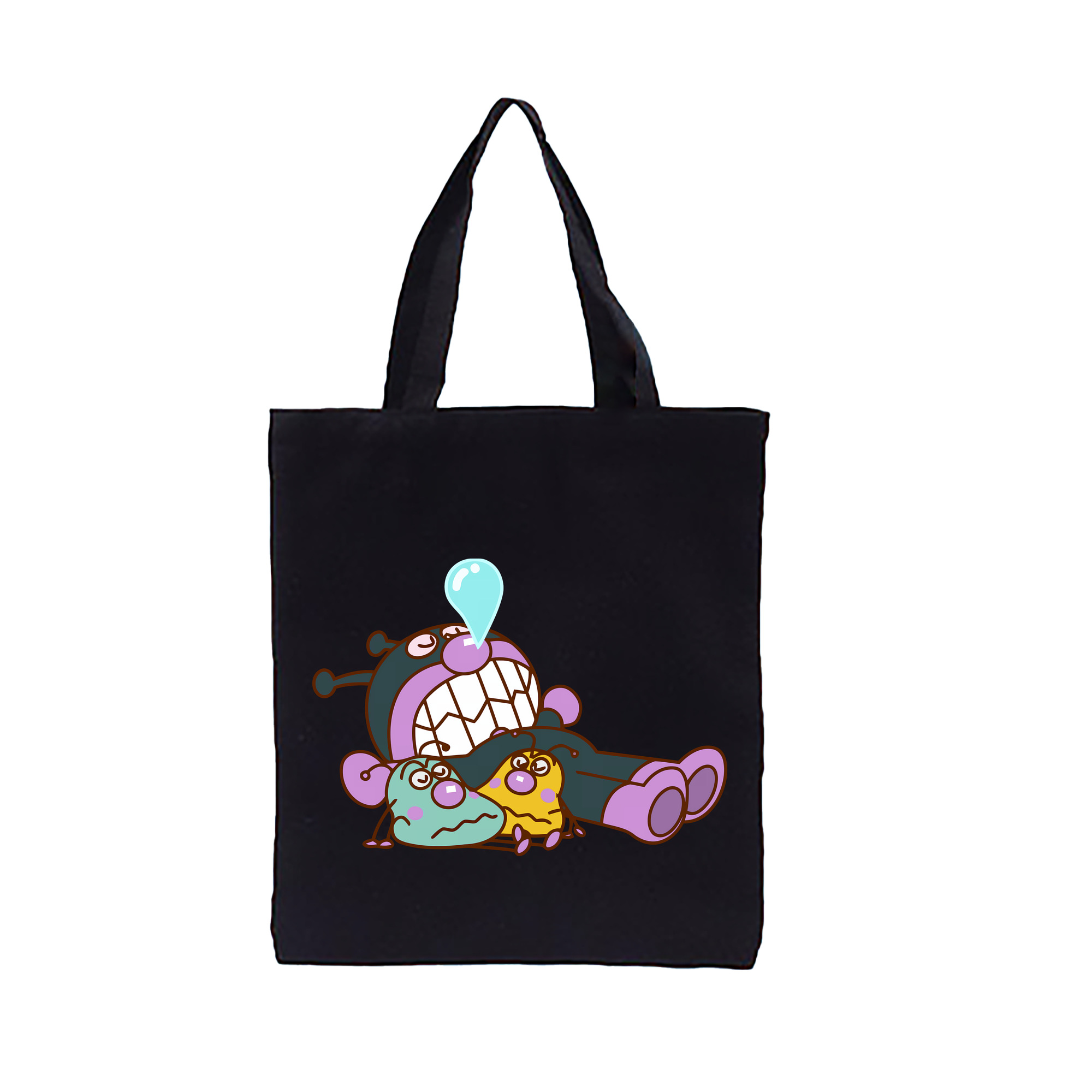 （画像用） アンパンマン Anpanman 縦型キャンバス生地手提げバッグ　トートバッグ